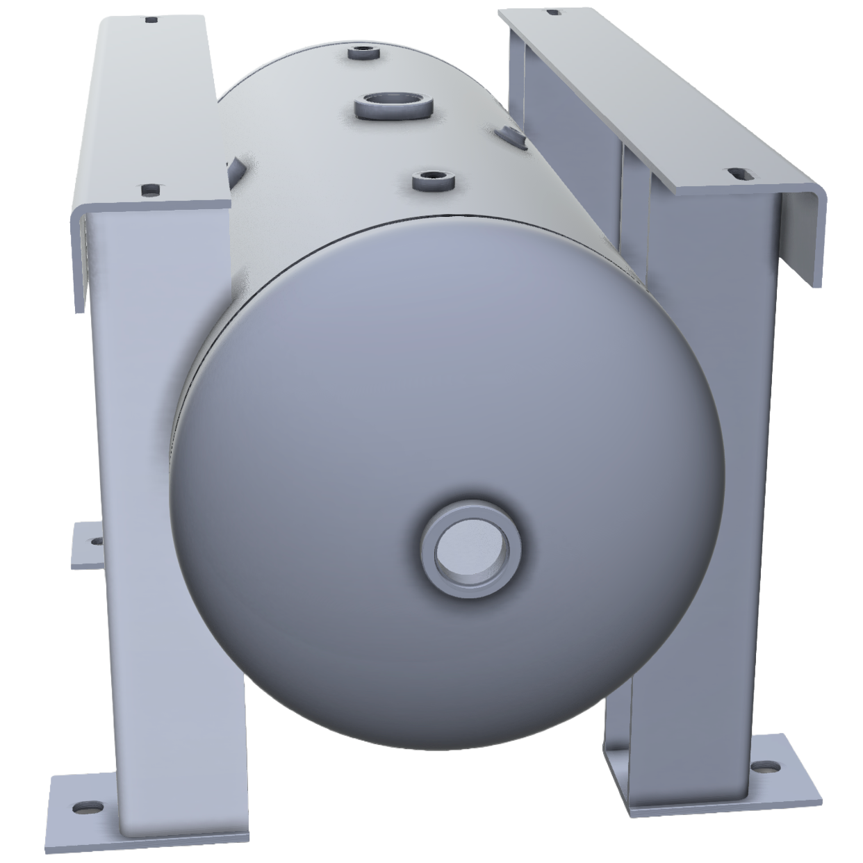 30 Gallon 200PSI Grasshopper Horizontal Air Tank By Morganton | VES0011194