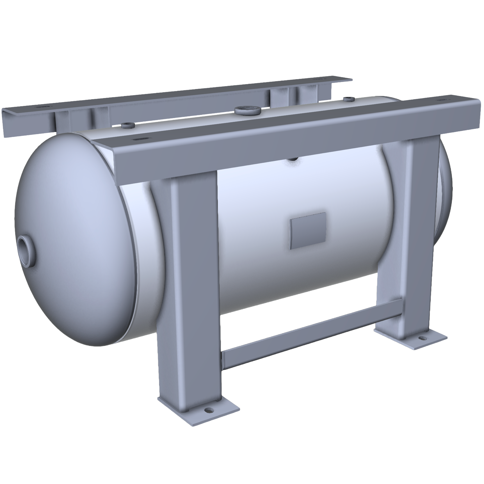 60 Gallon 200PSI Grasshopper Horizontal Air Tank By Morganton | VES0011195