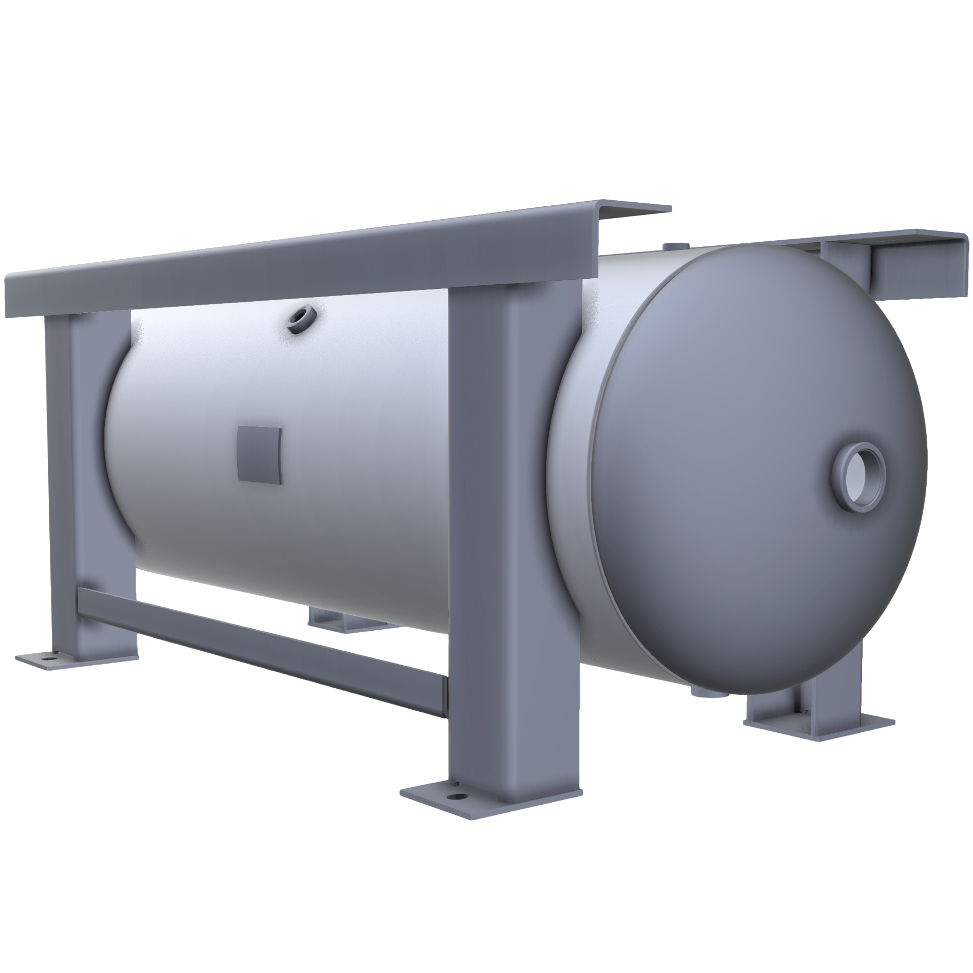 80 Gallon 200PSI Grasshopper Horizontal Air Tank By Morganton | VES0011196