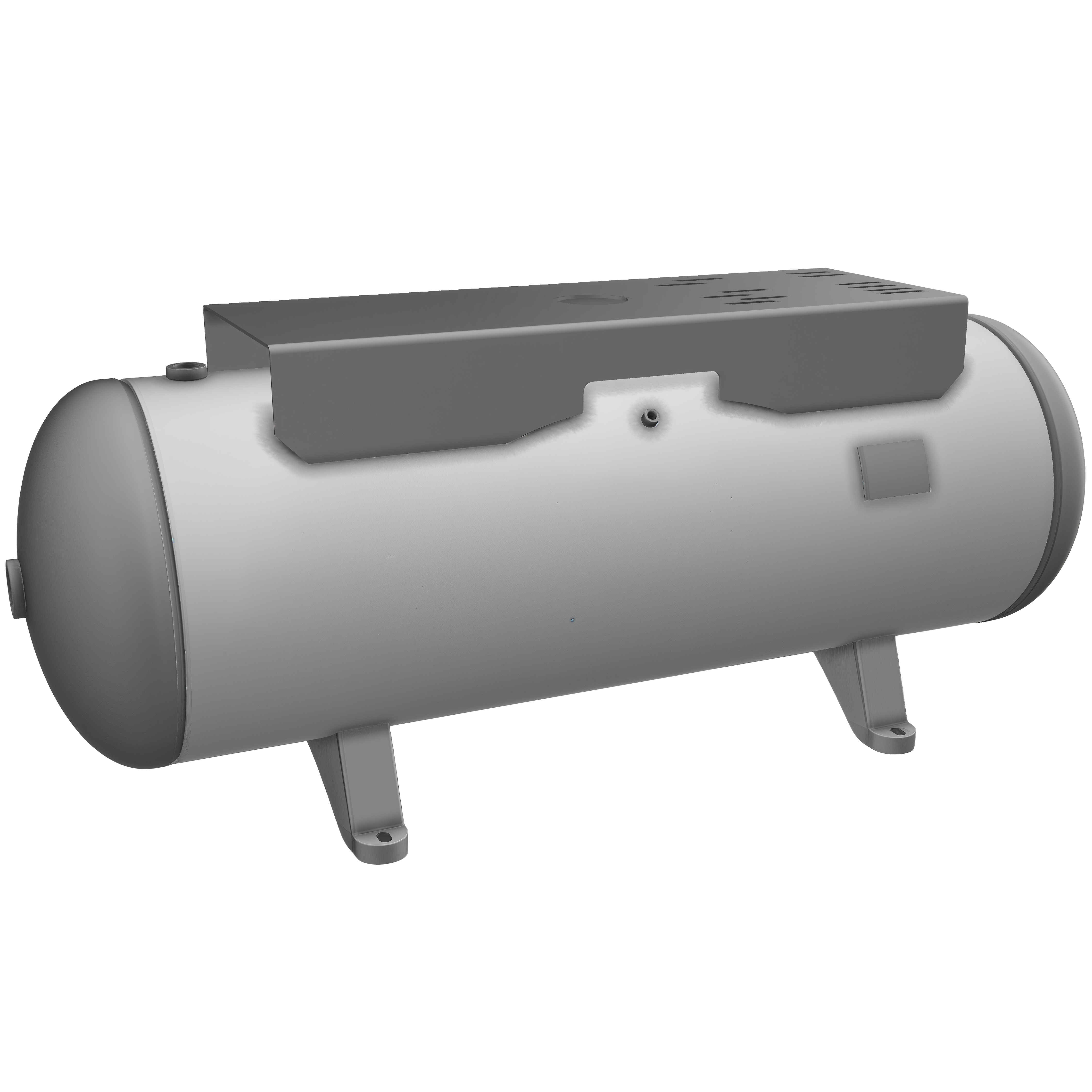 80 Gallon 300PSI Horizontal Air Tank with Top Plate By Morganton | VES0011287