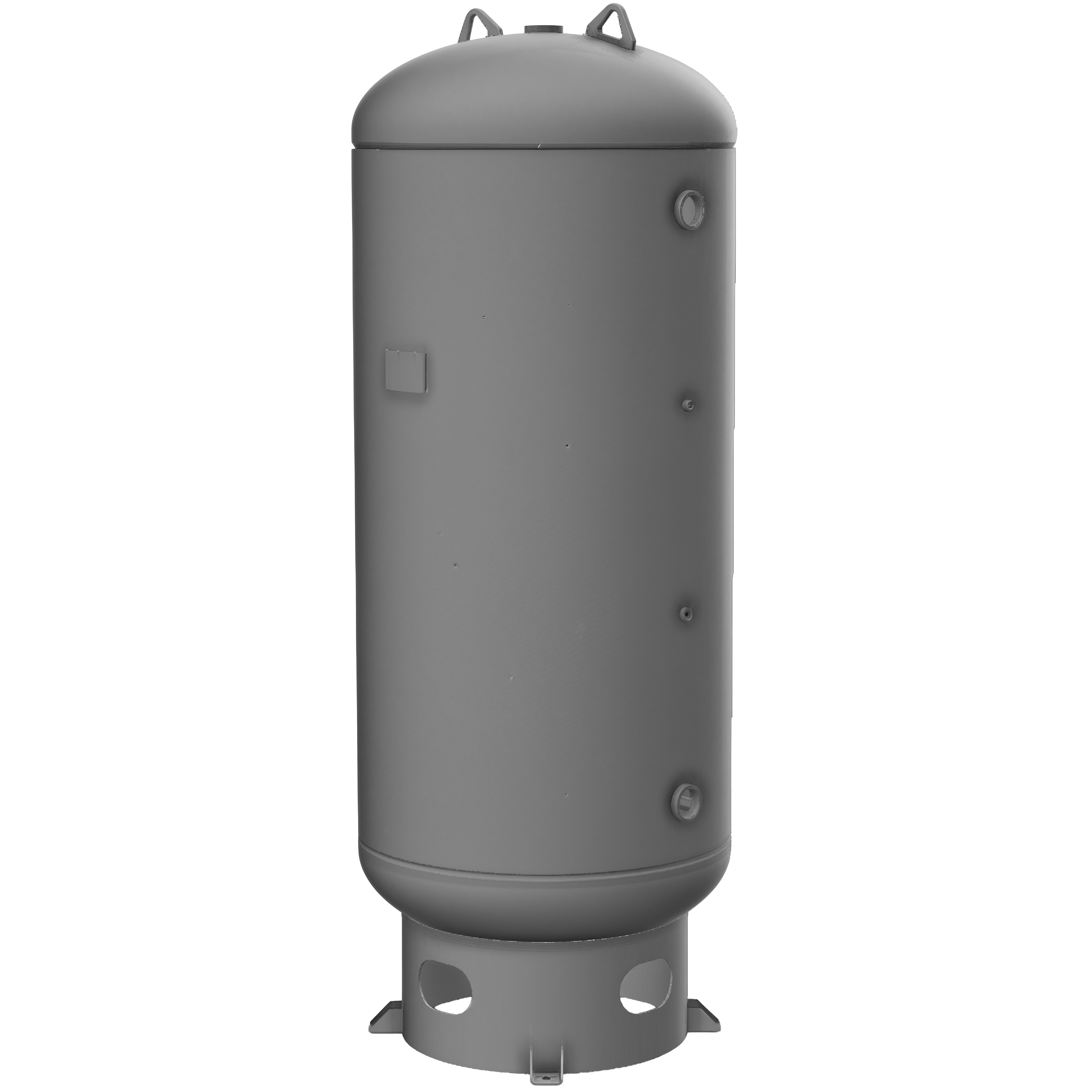 200 Gallon 300 PSI Vertical Air Tank with Base ring by Morganton | VES0009921