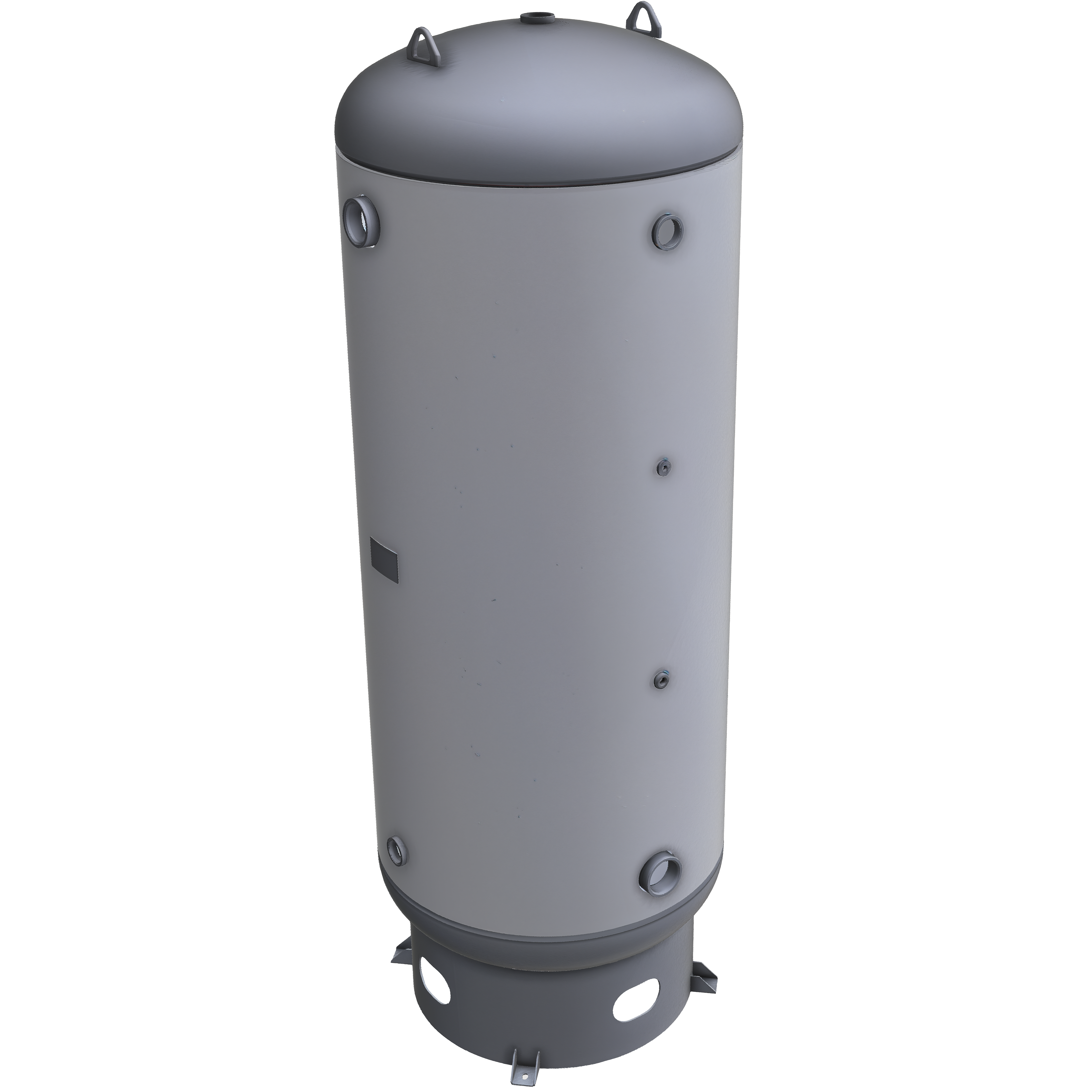 400 Gallon 300 PSI Vertical Air Tank with Base ring by Morganton | VES0010423