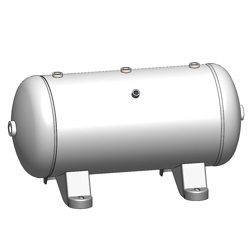 12 Gallon 200 PSI Horizontal Air Tank with Feet by Morganton | VES04761