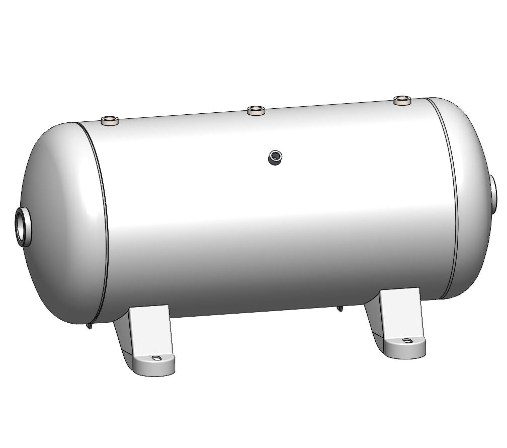 20 Gallon 300 PSI Horizontal Air Tank with Feet by Morganton | VES0010329