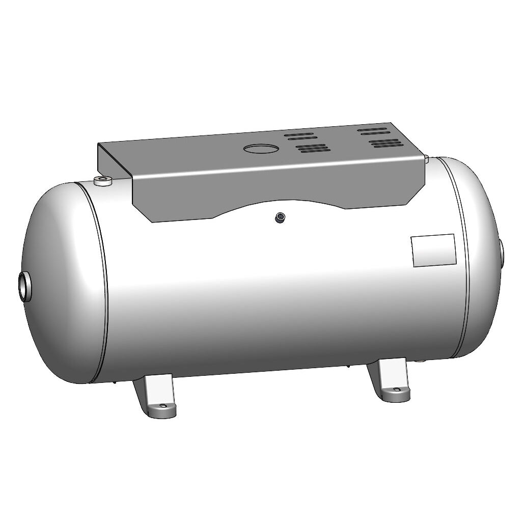 60 Gallon 300PSI Horizontal Air Tank with Top Plate By Morganton | VES0010792