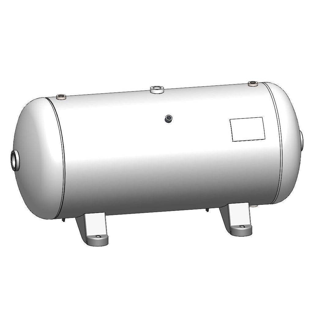30 Gallon 300 PSI Horizontal Air Tank with Feet by Morganton | VES0010196
