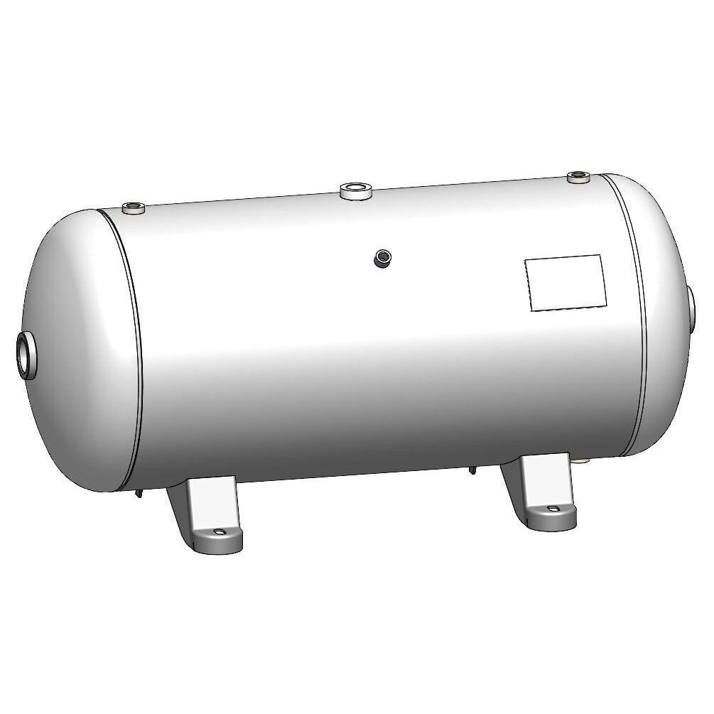 120 Gallon 200PSI Grasshopper Horizontal Air Tank By Morganton | VES0011197