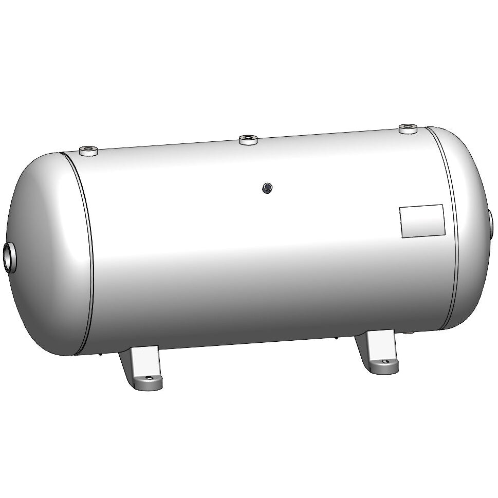 60 Gallon 200 PSI Horizontal Air Tank with Feet by Morganton | VES04850
