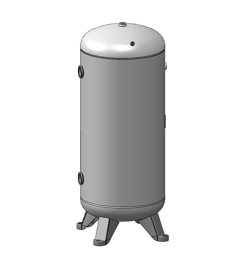 60 Gallon 200 PSI Vertical Air Tank with Feet by Morganton | VES04882