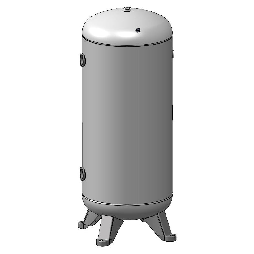 60 Gallon 200 PSI Vertical Air Tank with Feet by Morganton | VES04882