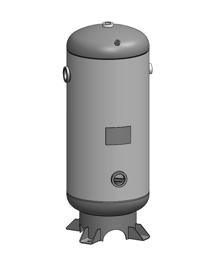 20 Gallon 200 PSI Vertical Air Tank with Feet by Morganton | VES08573