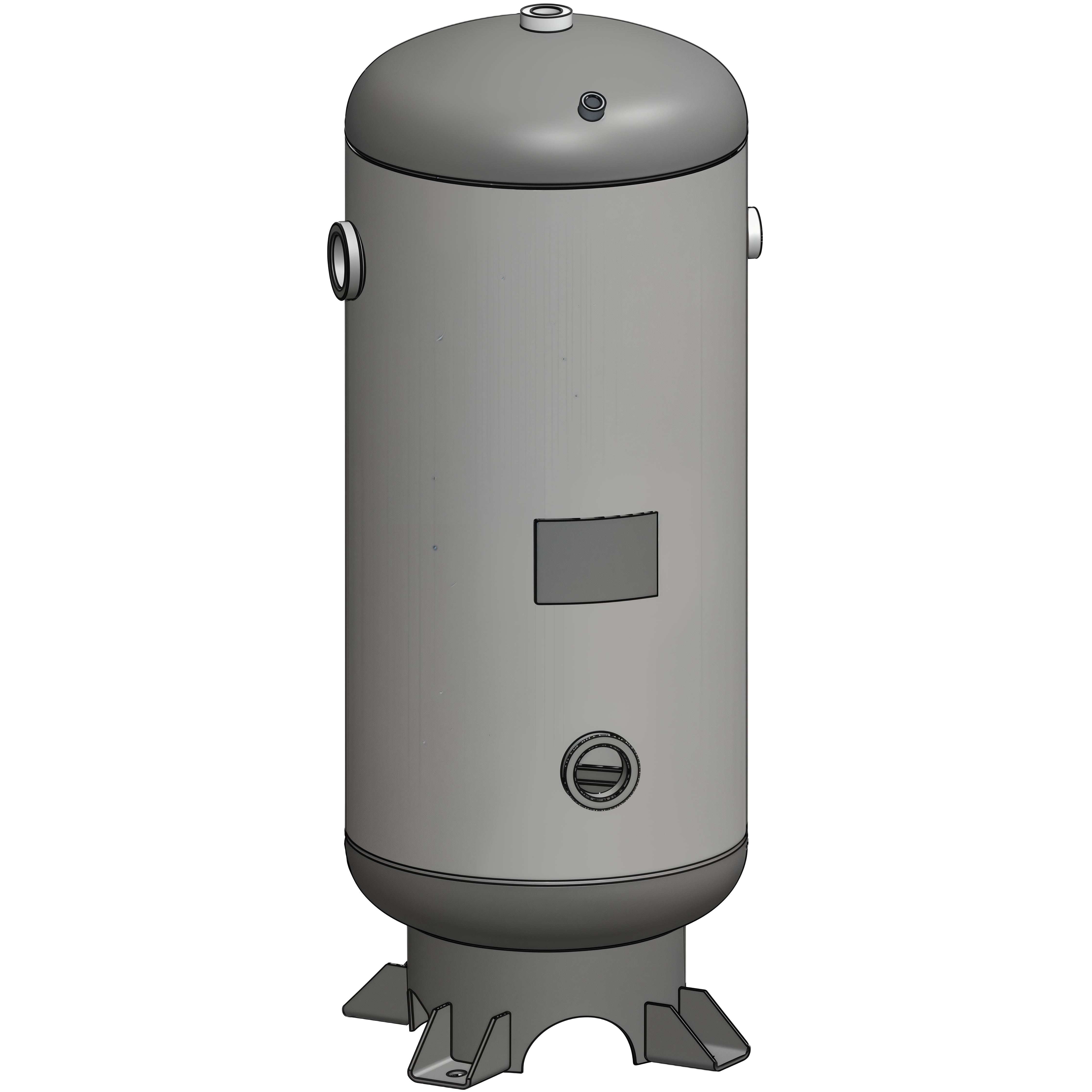 20 Gallon 200 PSI Vertical Air Tank with Feet by Morganton | VES08573