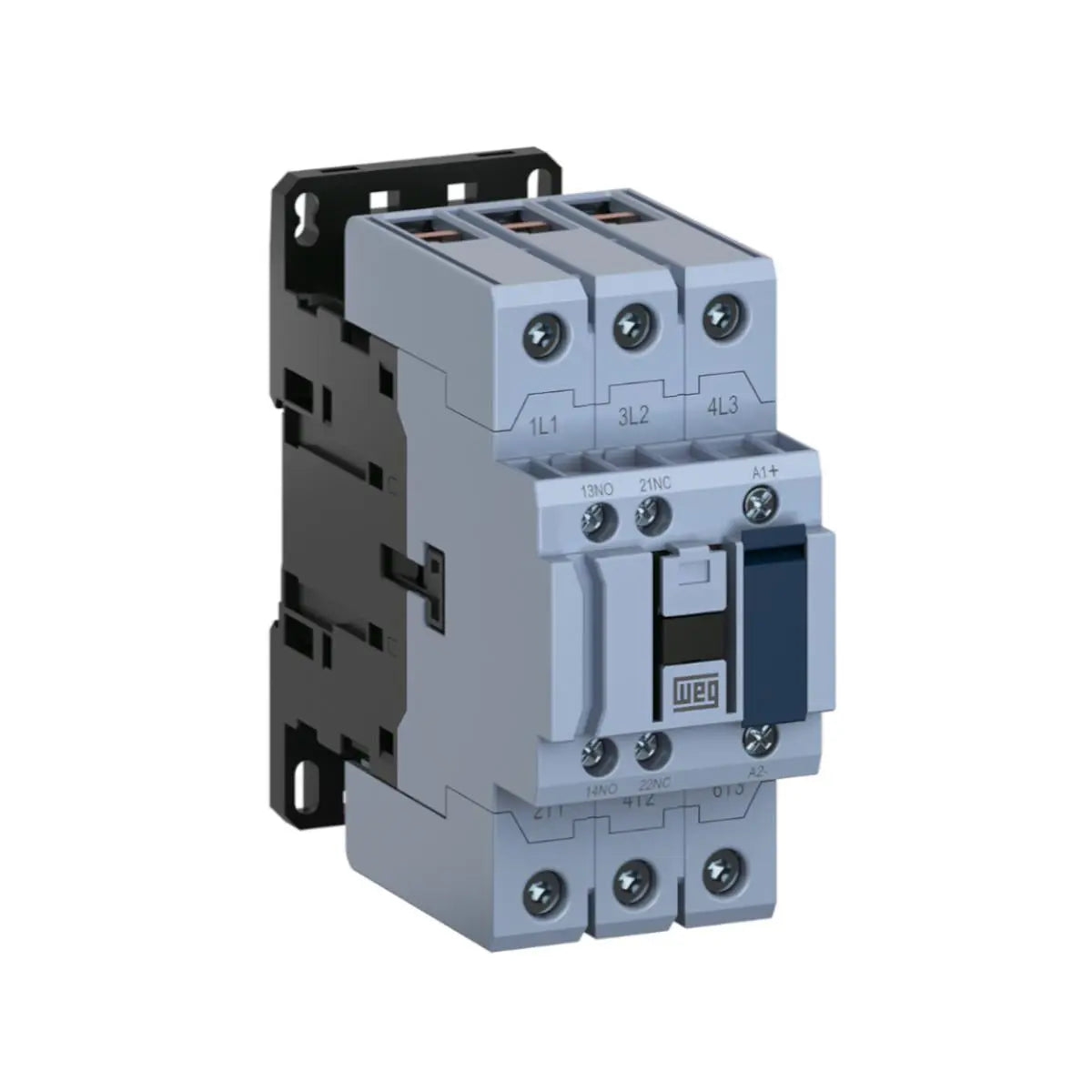 WEG CWB65 65 Amp 3-pole IEC contactor with 1NO+1NC auxiliary
