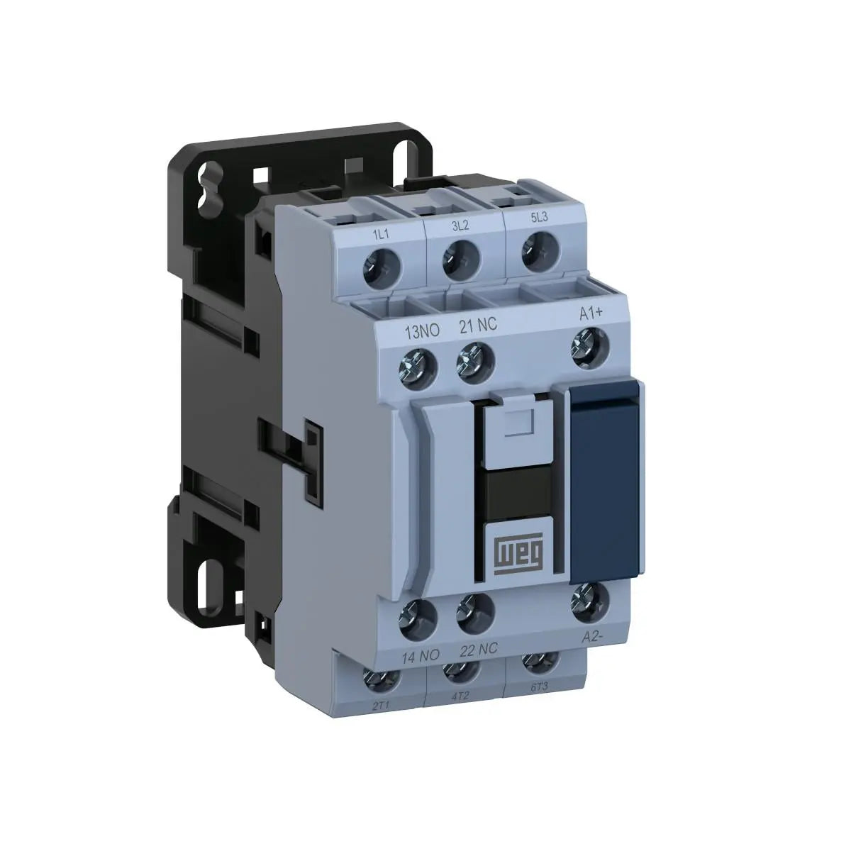 WEG CWB9 9 Amp 3-pole IEC contactor with 1NO+1NC auxiliary