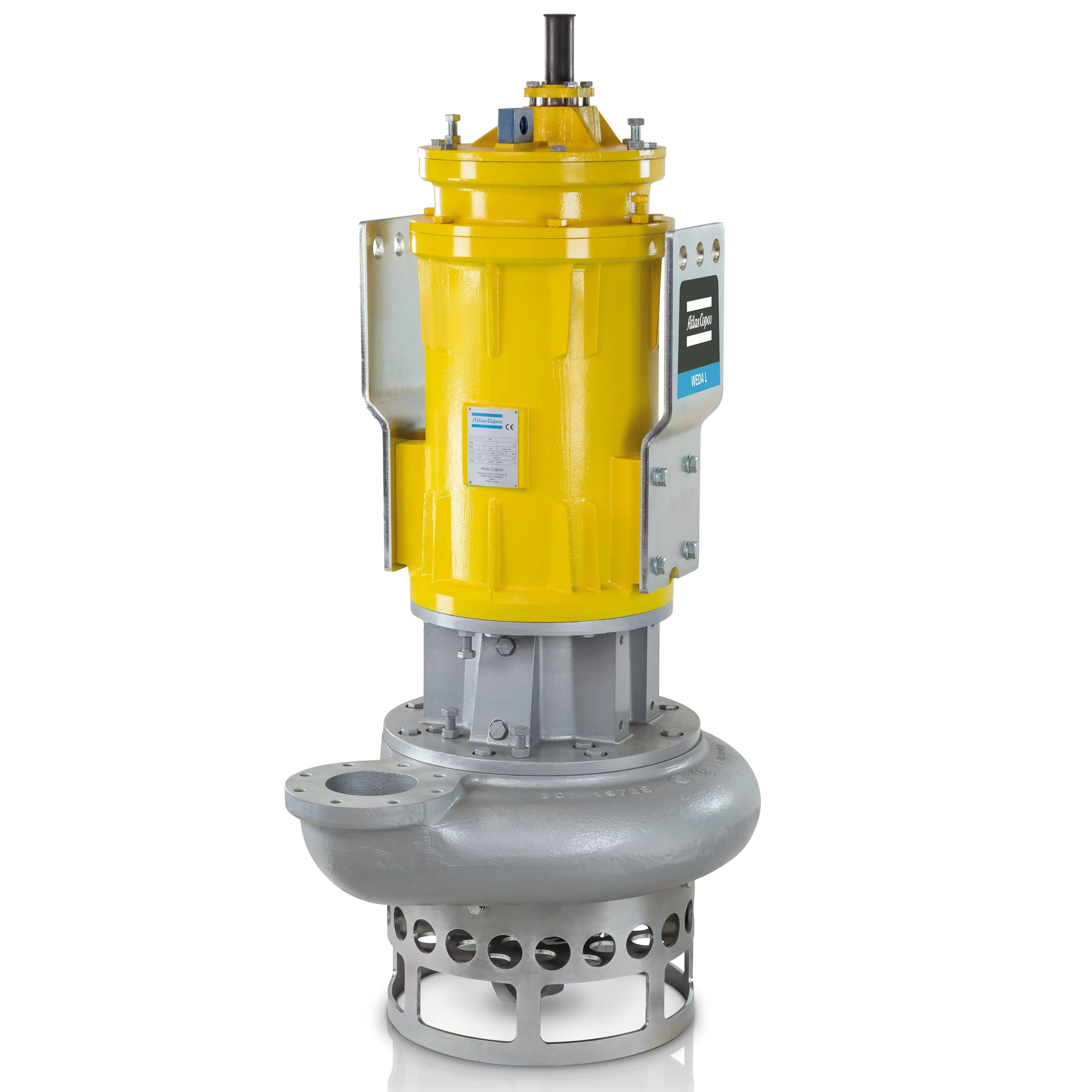 Atlas Copco WEDA L110N | Top-of-Range Industrial Submersible Slurry Pump — 101 HP, 460V 3-Phase, 2,200 GPM, 6" ANSI
