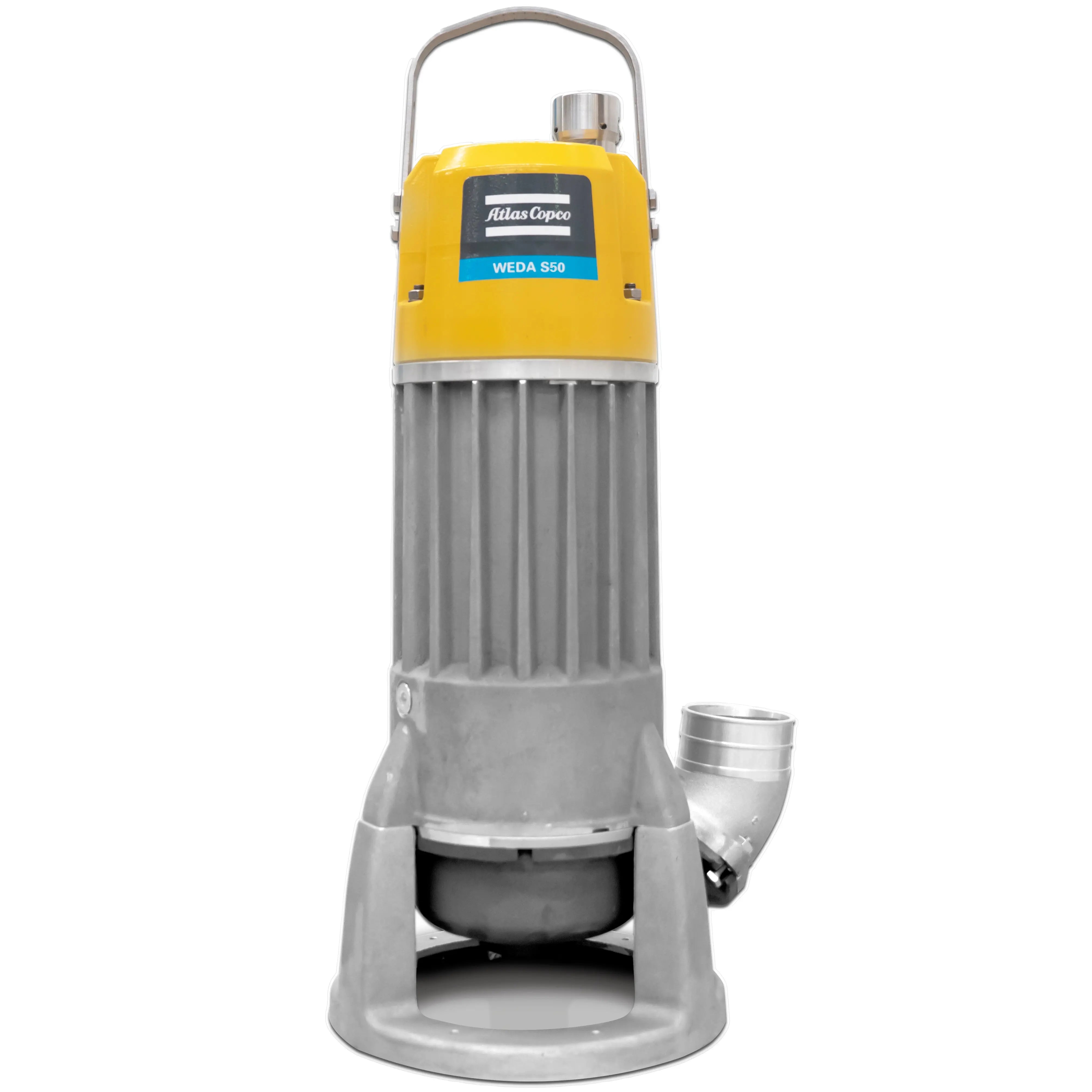 Atlas Copco WEDA S50N | Submersible Sludge Pump — 7 HP, 230V 3-Phase, 370 GPM, 4" Discharge