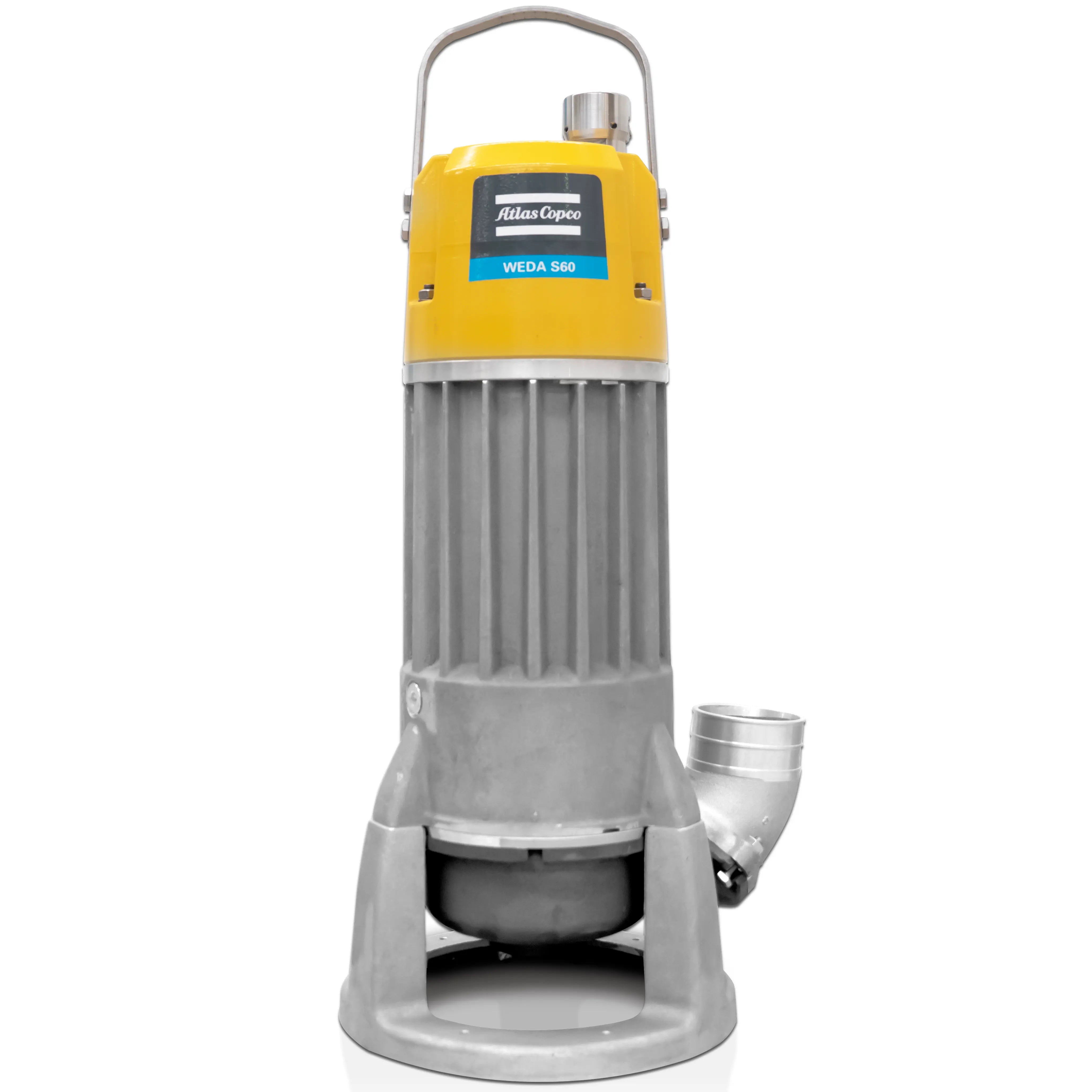Atlas Copco WEDA S60N | Heavy-Duty Submersible Sludge Pump — 9.3 HP, 460V 3-Phase, 420 GPM, 4" Discharge