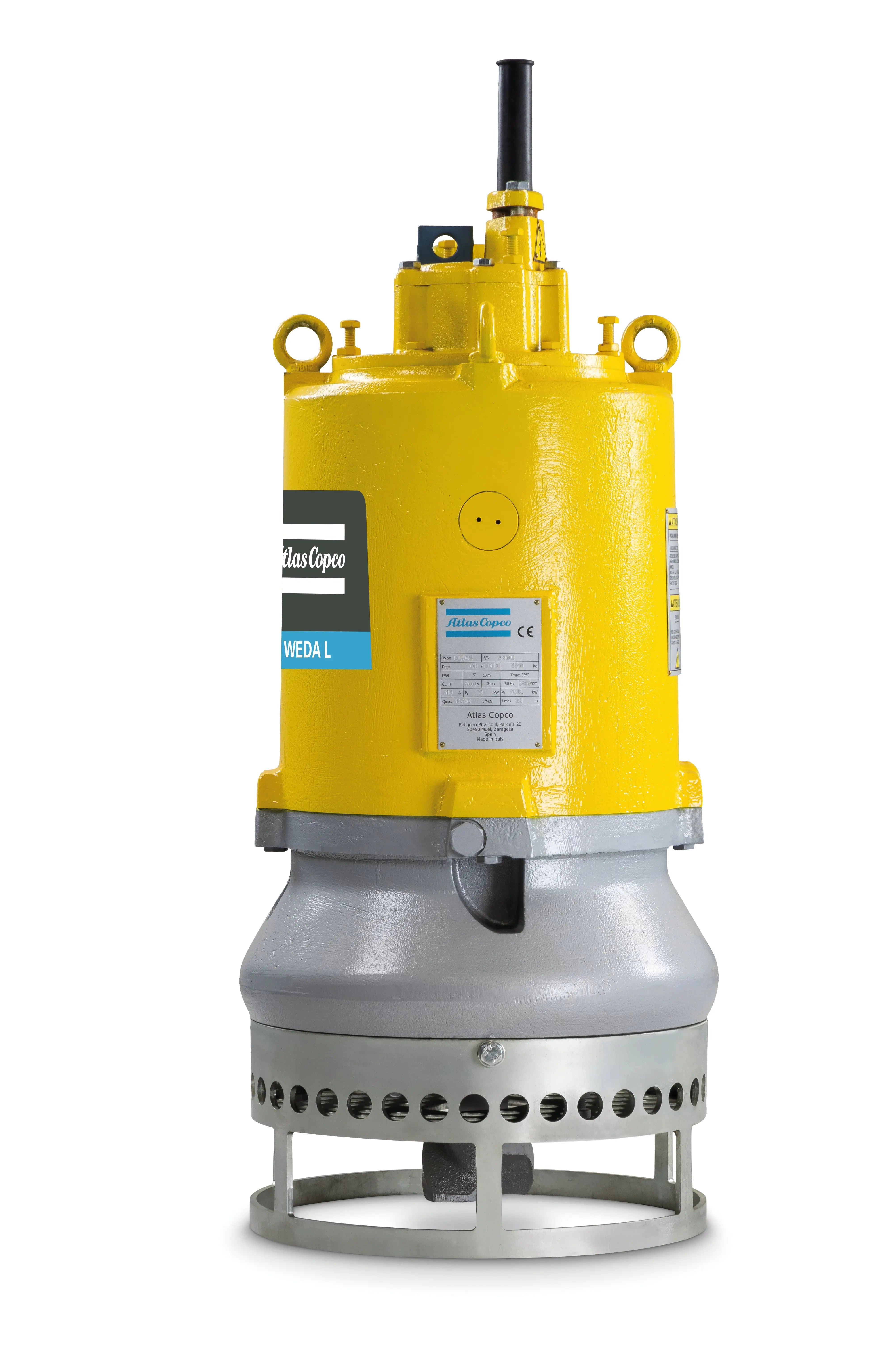 Atlas Copco WEDA L80N industrial submersible slurry pump