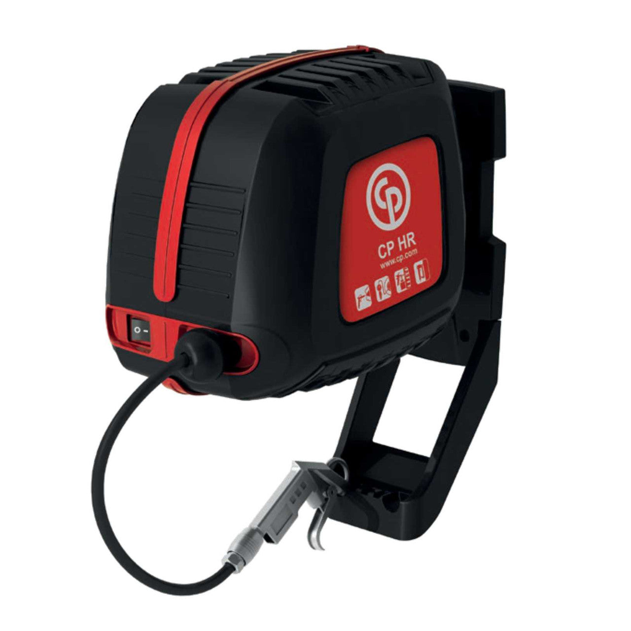 1.5HP Wall-Mounted Compressor With Hose Reel By Chicago Pneumatic