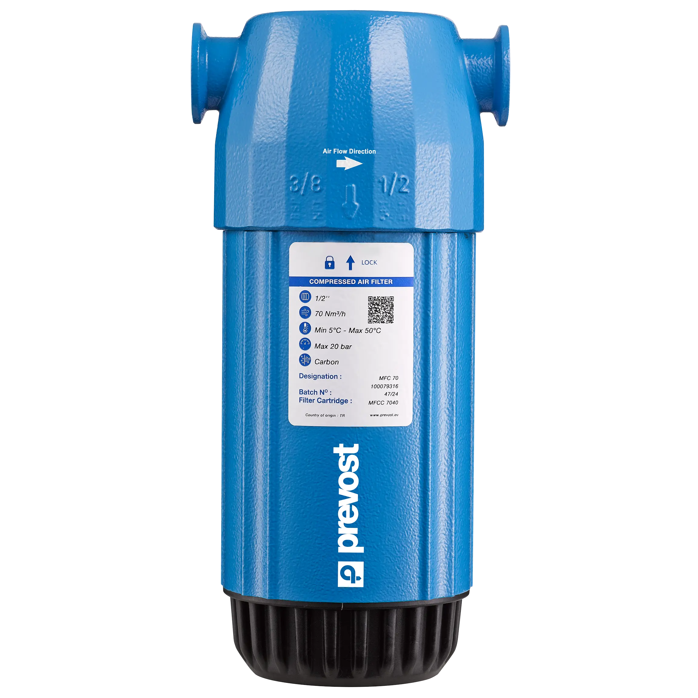 MFC Series - Activated Carbon Filter by Prevost