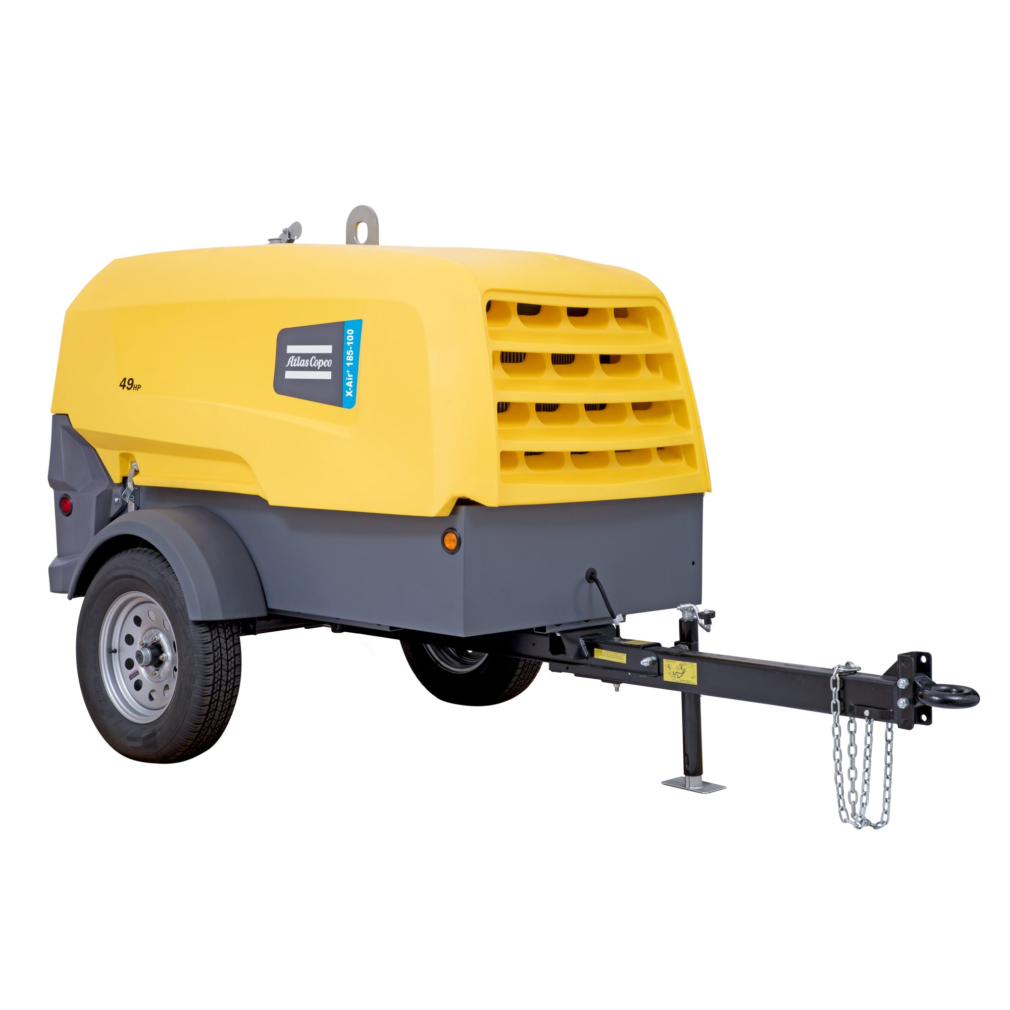 Atlas Copco X-Air 185-100 Cold-Weather Towable Air Compressor