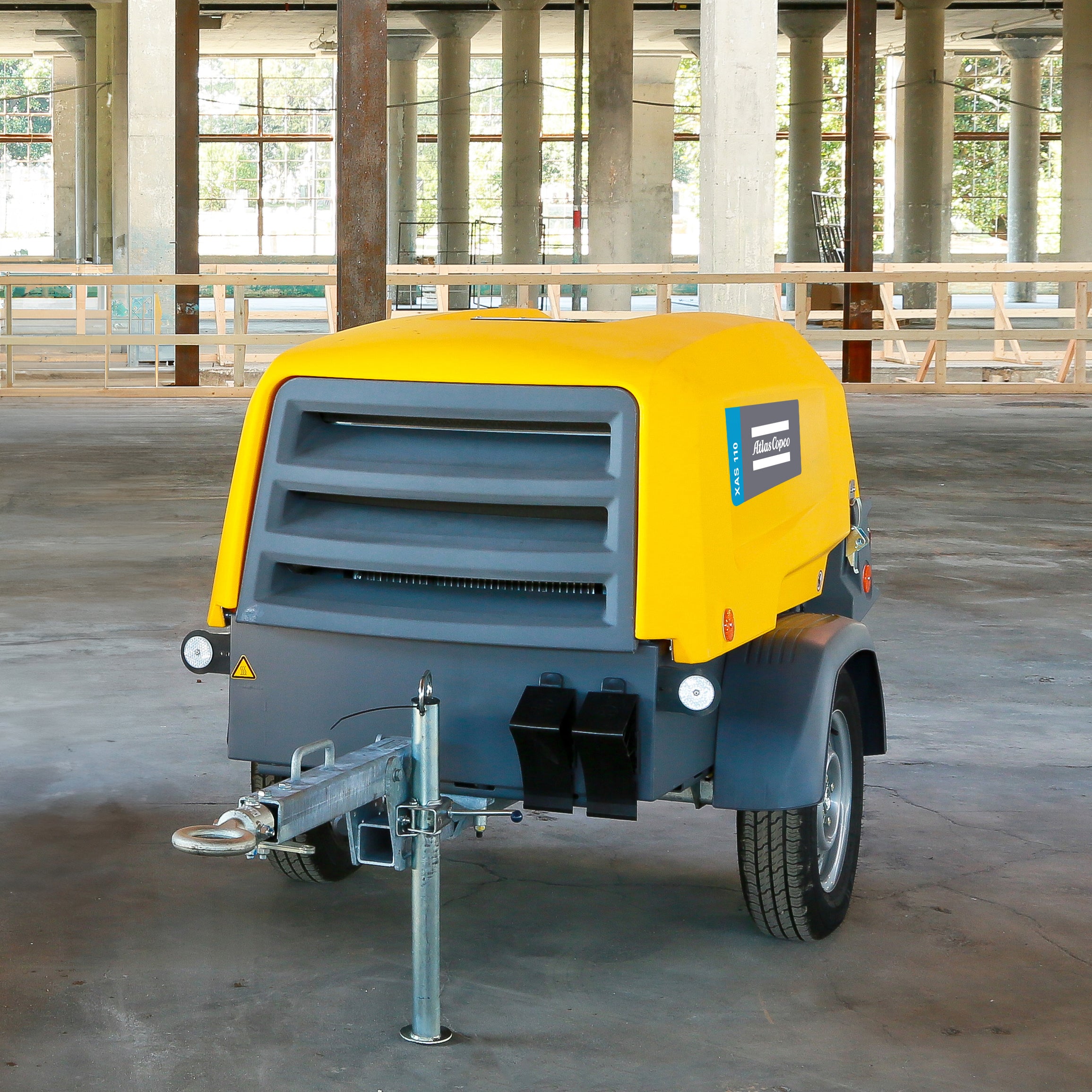 Atlas Copco XAS 110 KD8 Towable Air Compressor