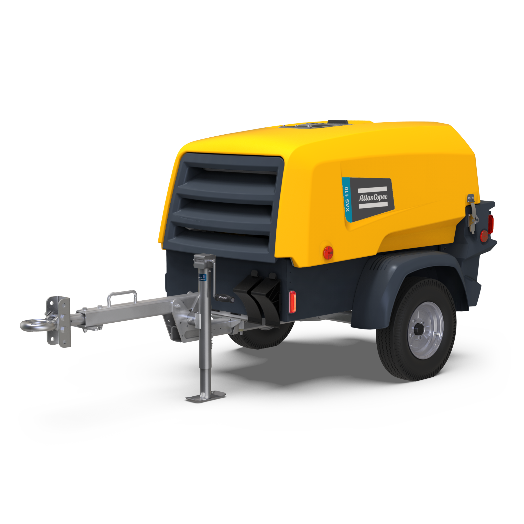 Atlas Copco XAS 110 KD8 Towable Air Compressor