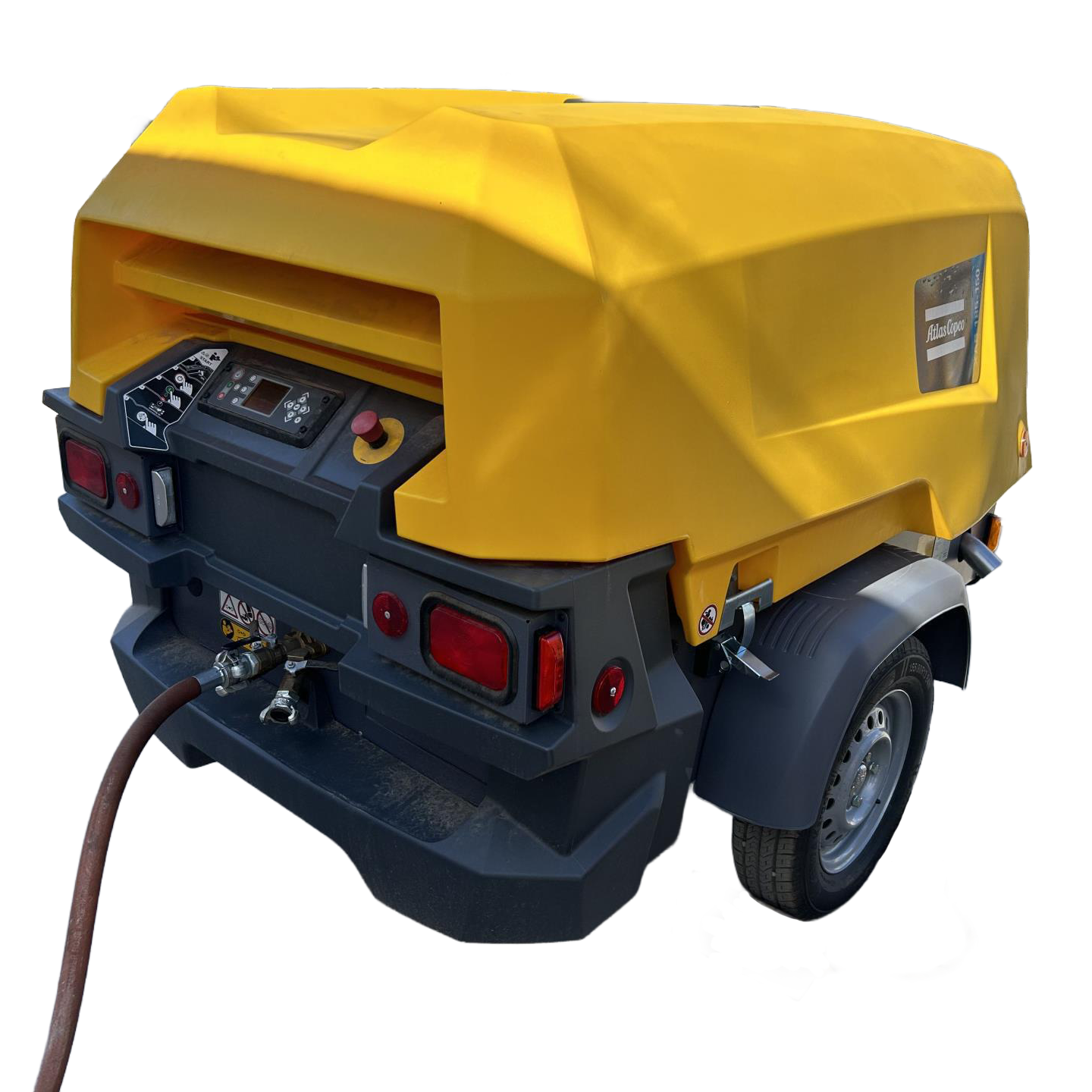 Atlas Copco XAS 185-150 PACE Towable Rotary Screw Air Compressor