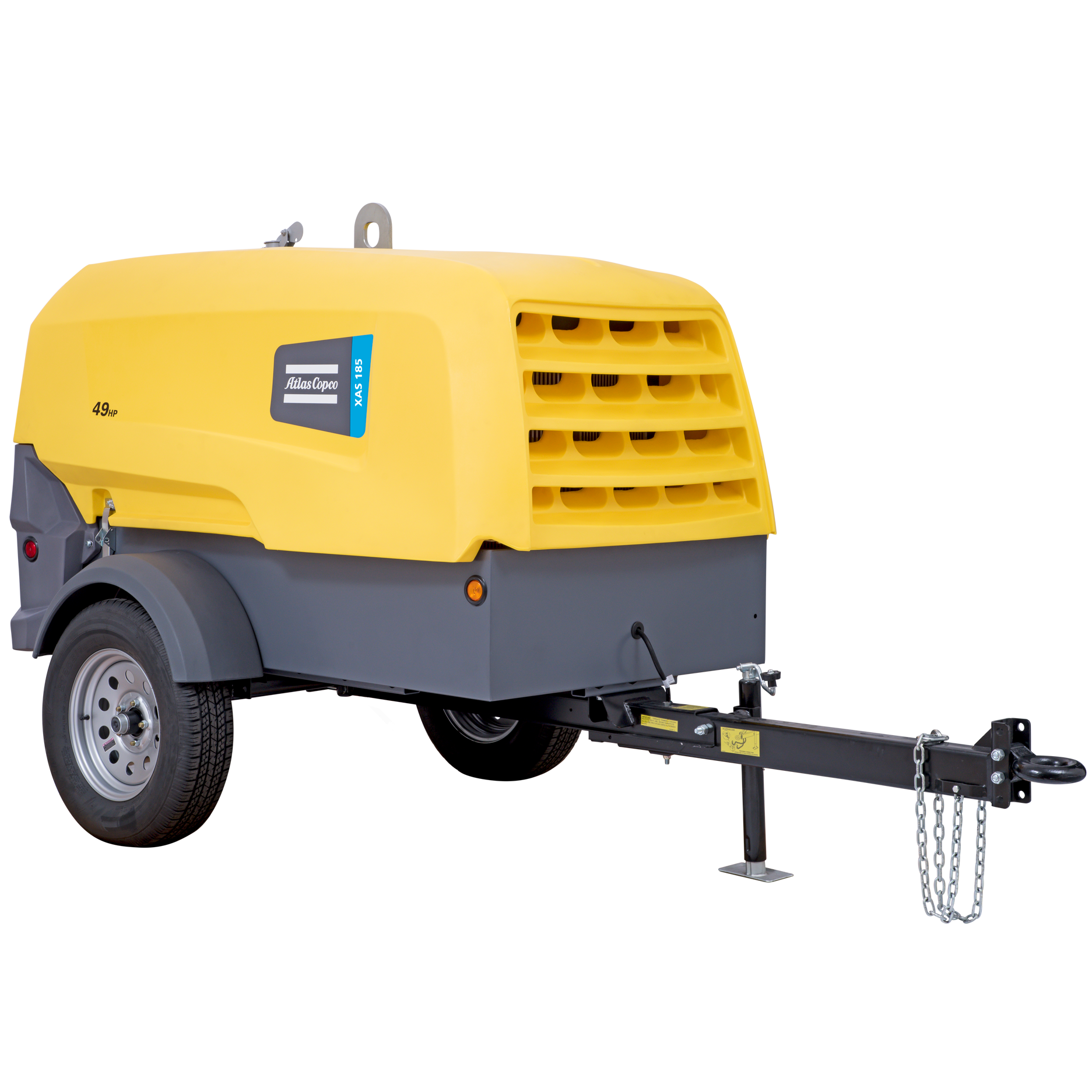 Atlas Copco XAS 185 KDU Towable Air Compressor