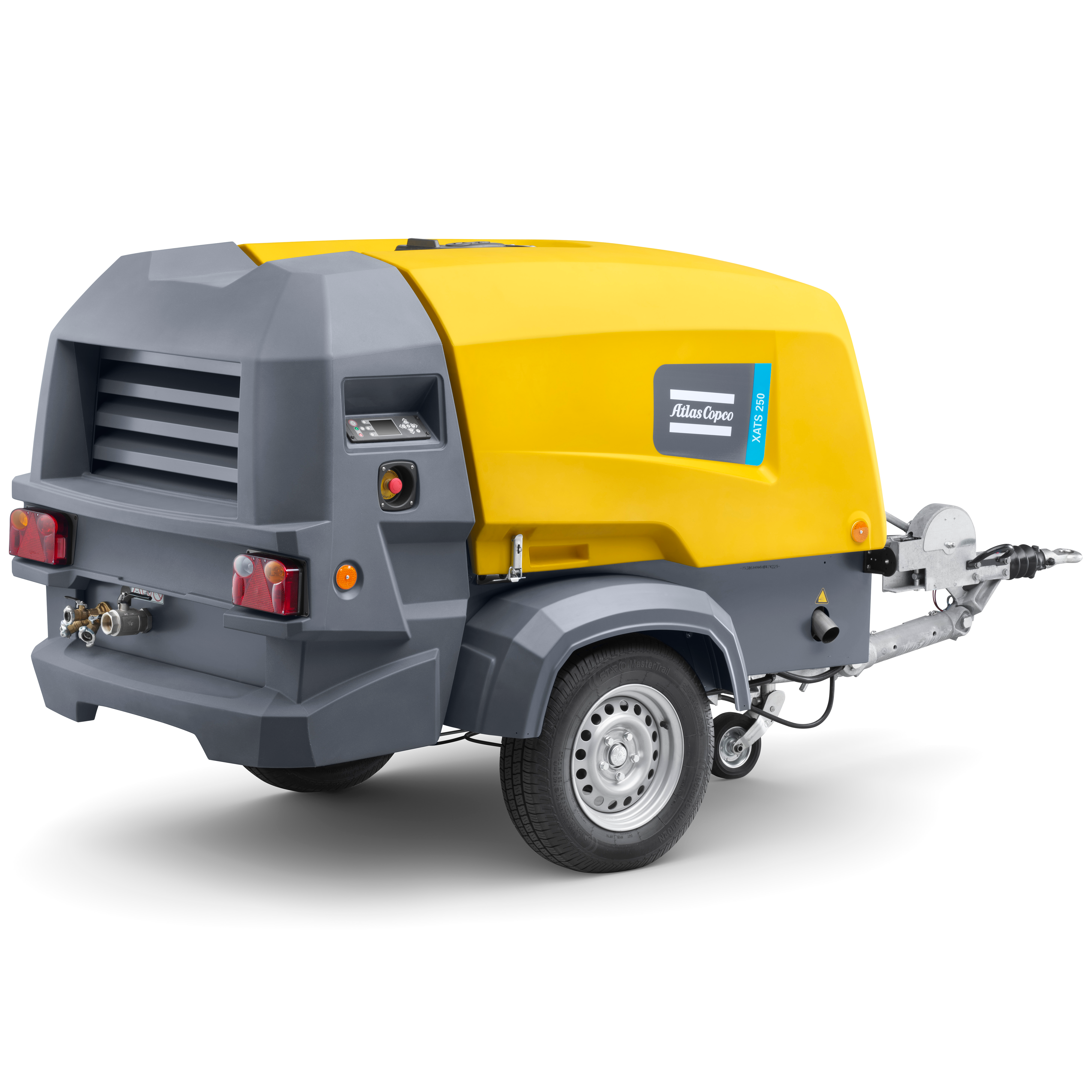 Atlas Copco XATS 250 KD8 Towable Air Compressor