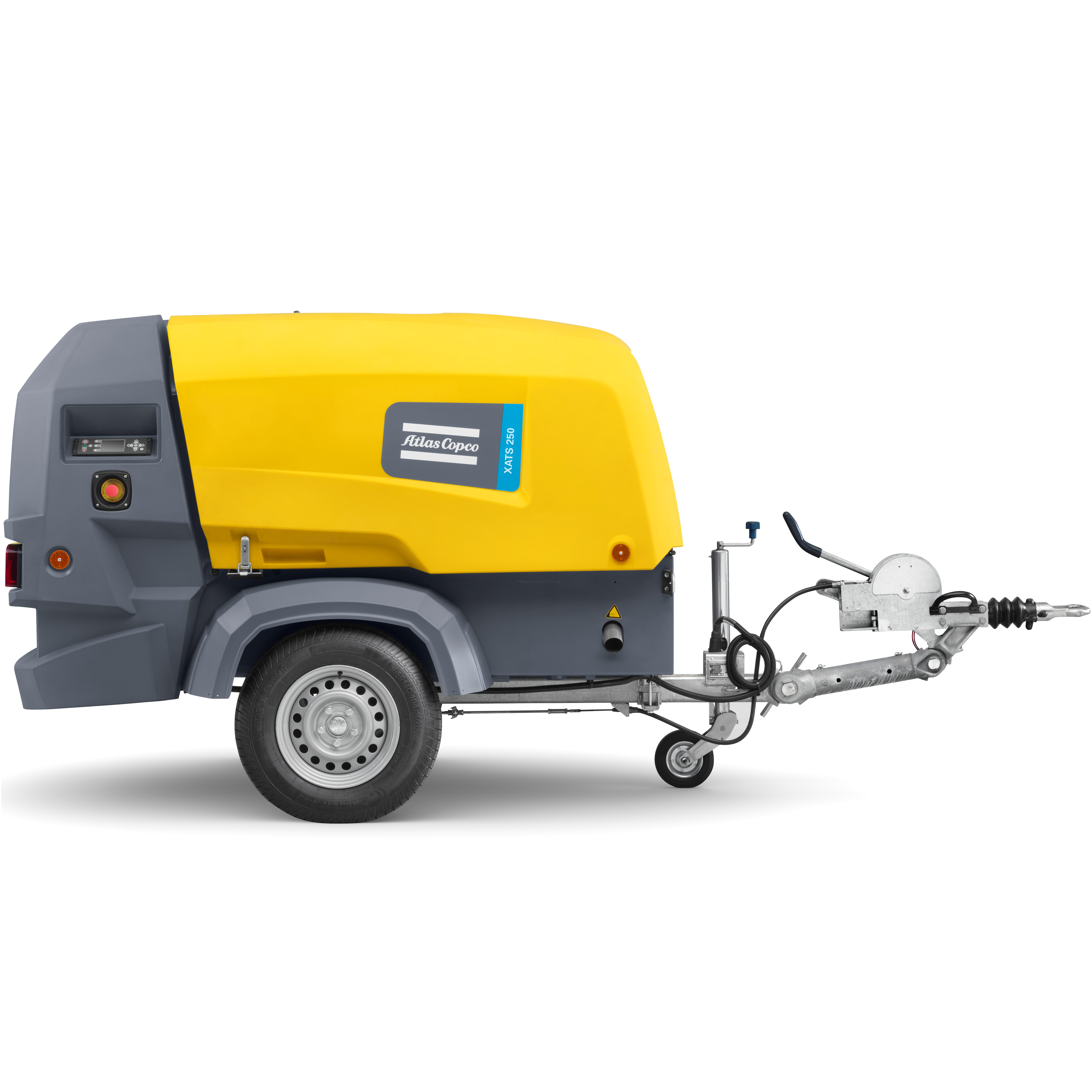 Atlas Copco XATS 250 KD8 Towable Air Compressor