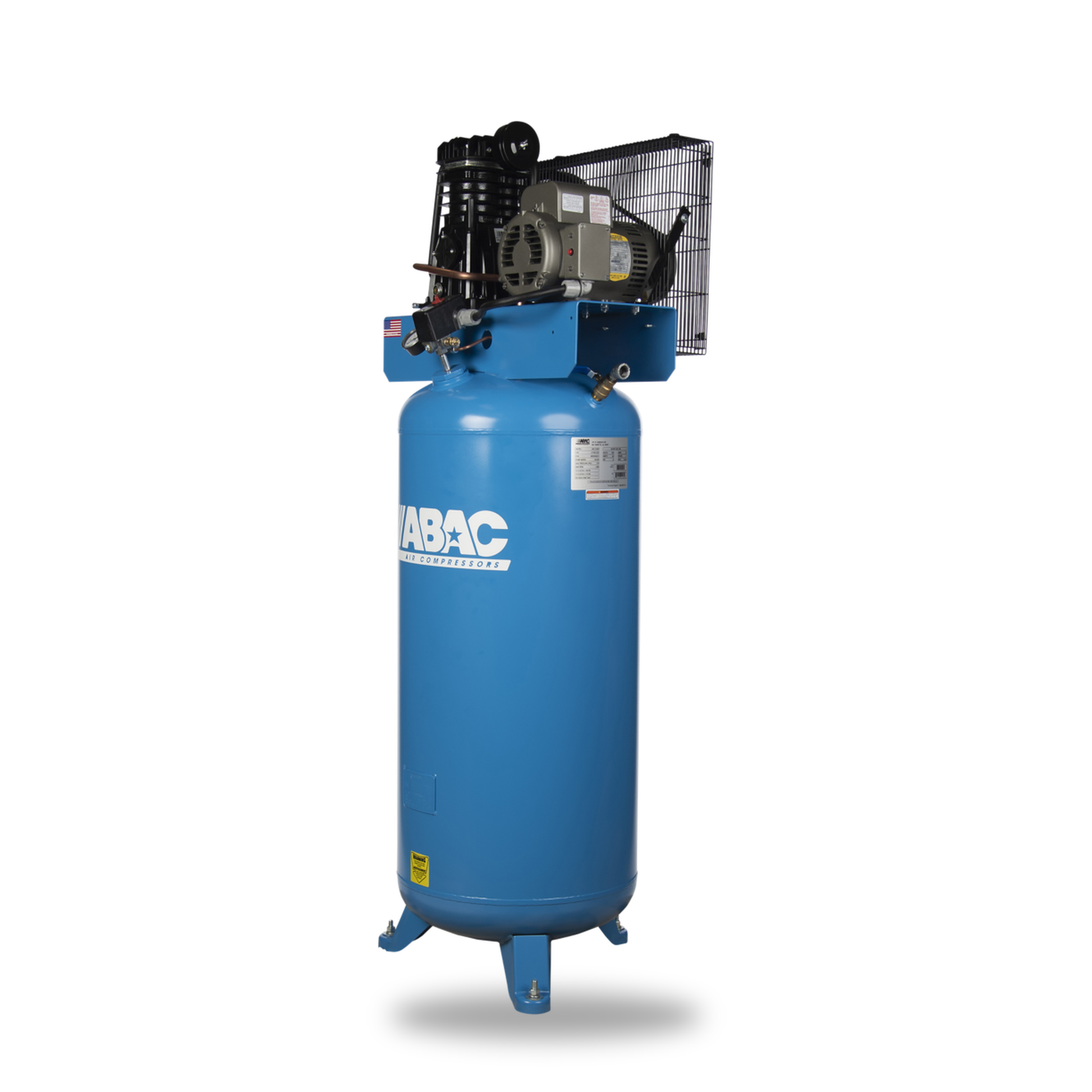 ABAC AB5-2180V4FF 5 HP 80 gallon vertical premium two-stage air compressor
