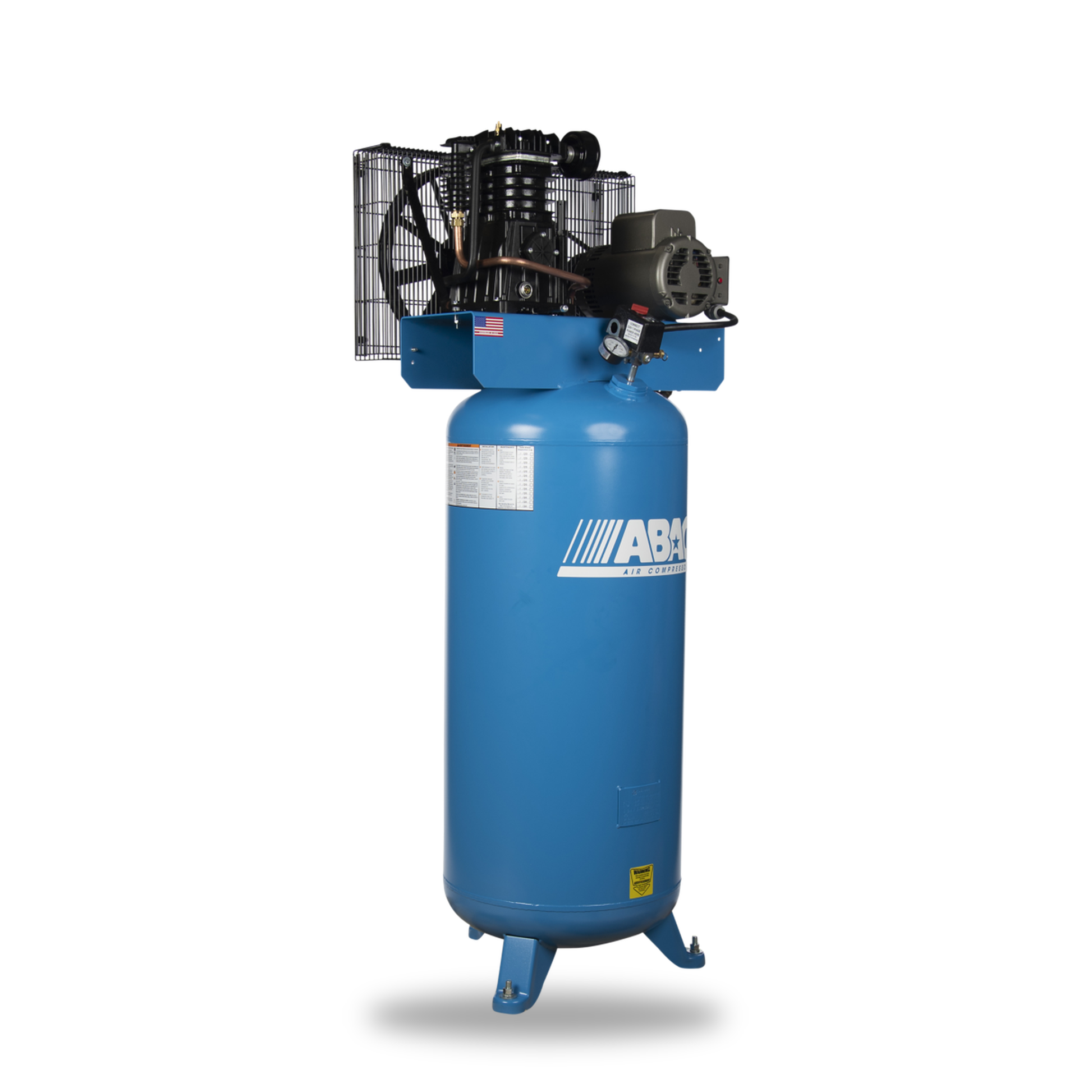 ABAC AB5-2180V4NS 5 HP 80 gallon vertical two-stage air compressor
