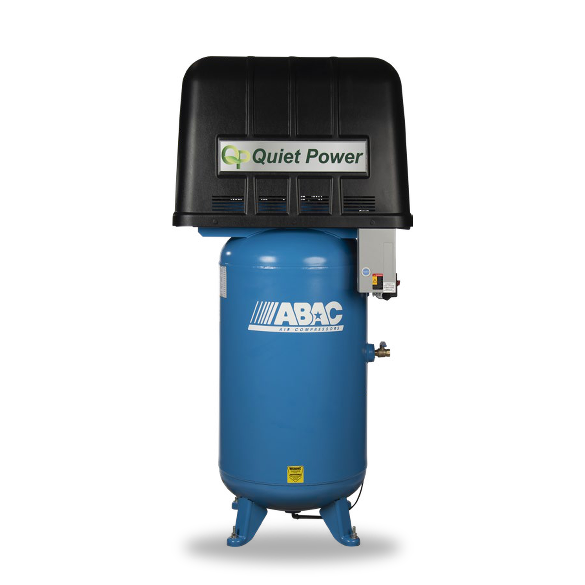 ABAC AB5-2180VQP 5 HP Quiet Power 80 gallon vertical air compressor