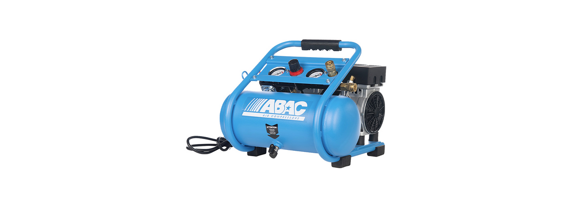 ABAC Rollcage 1.2 HP 2 gallon portable air compressor with roll cage frame