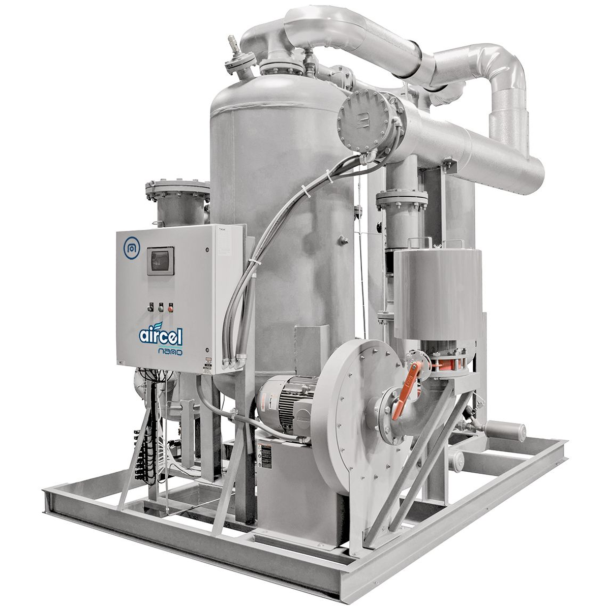 nano ABP heated blower purge twin tower desiccant air dryer