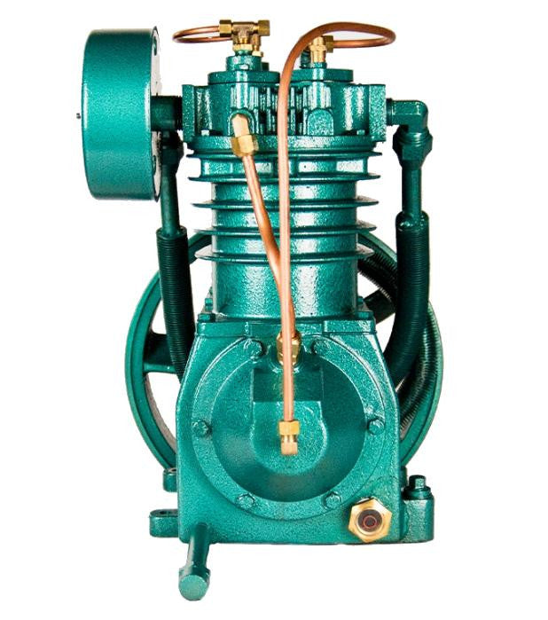 AirComParts R335HU two-stage replacement air compressor pump with head unloaders for Kellogg-American 335TVX