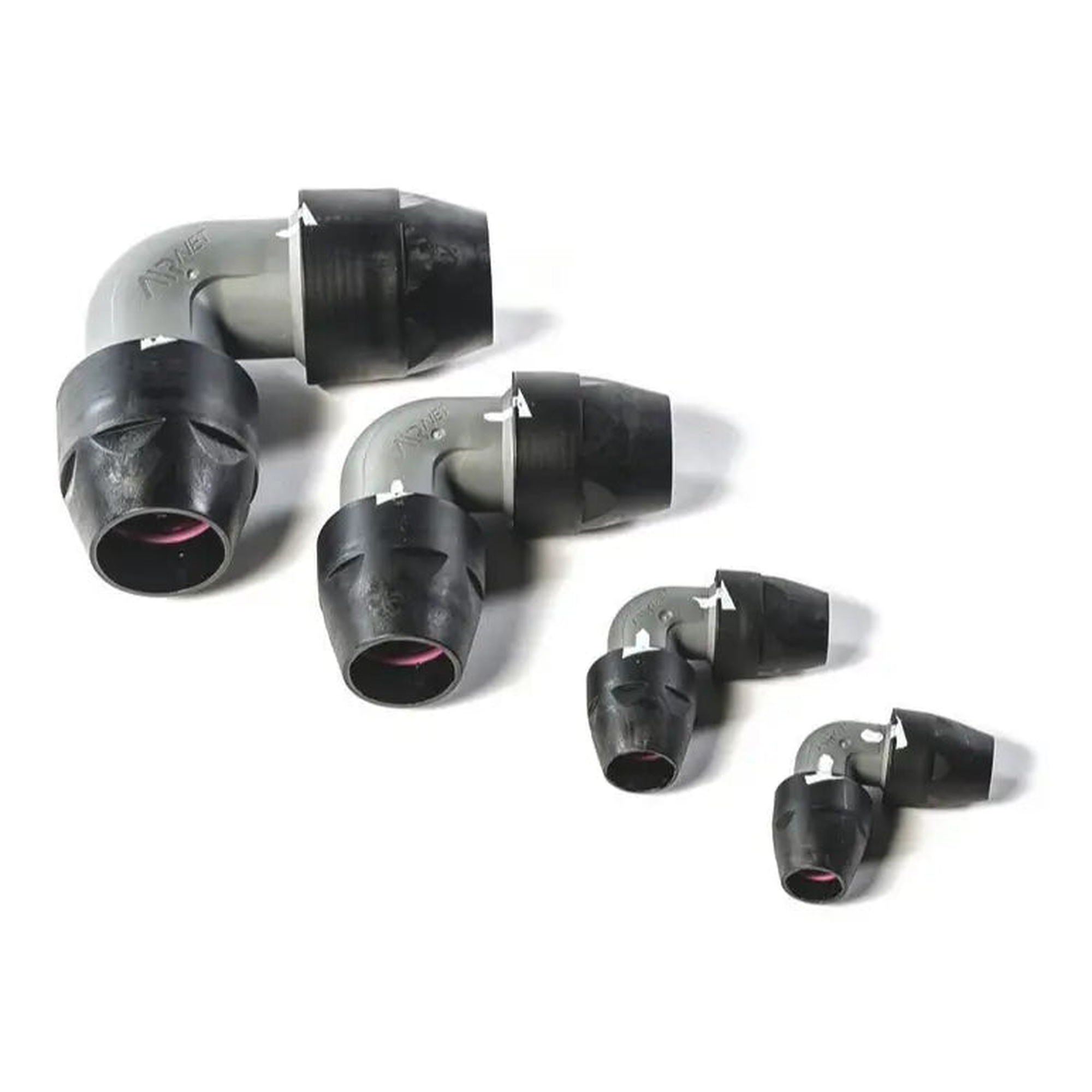 Aluminum Elbow 90 Deg. D20 for Compressed Air Piping by AIRnet