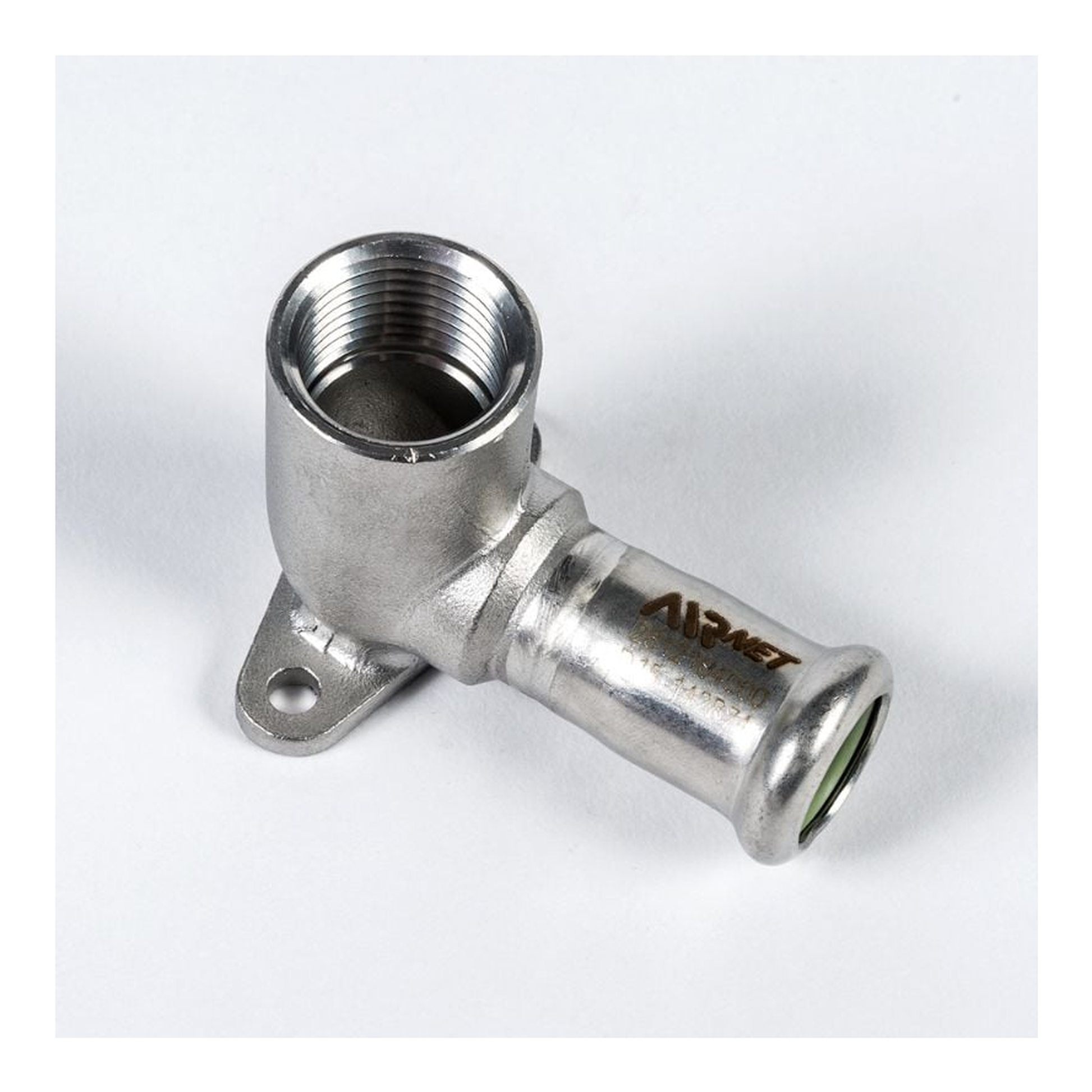 Wallmount 316L D15x1/2 ISO228 for Compressed Air Piping by AIRnet