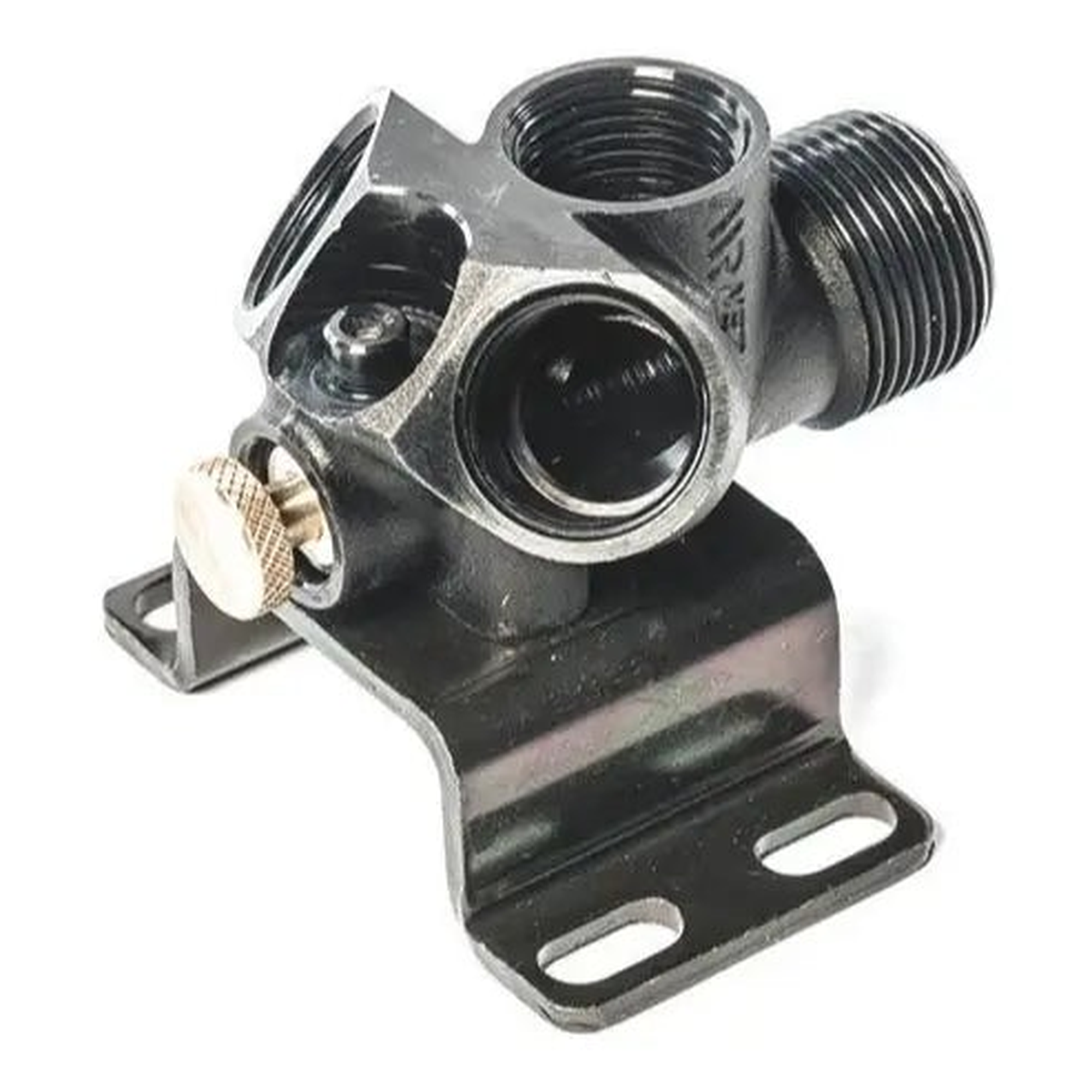 Aluminum Nipple Wallmount for Compressed Air Piping by AIRnet