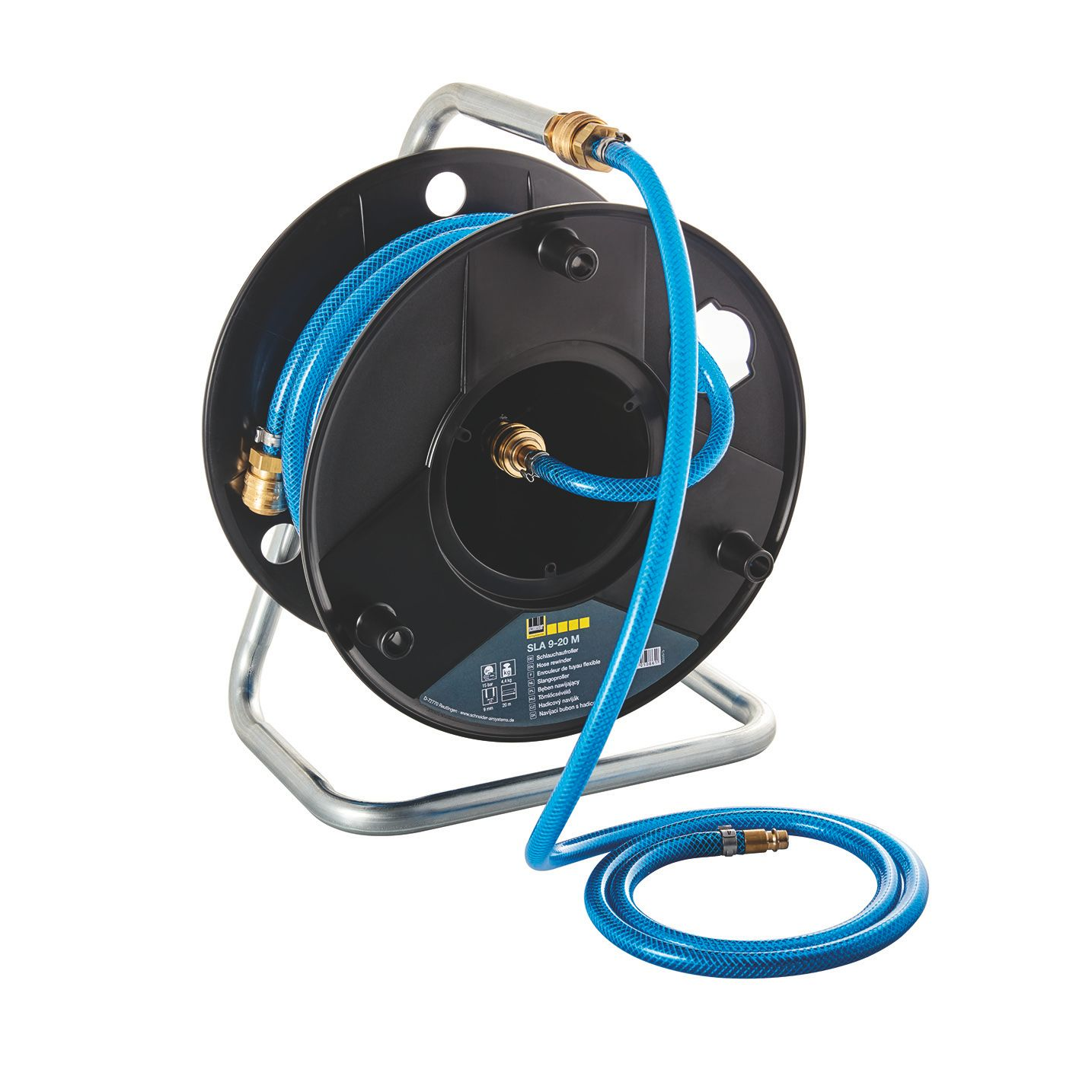AIRnet manual hose reel PVC