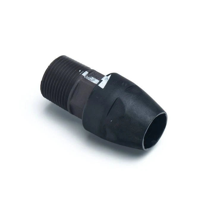 Aluminum Male Adapter Compression to NPT Compressed Air Piping by AIRnet