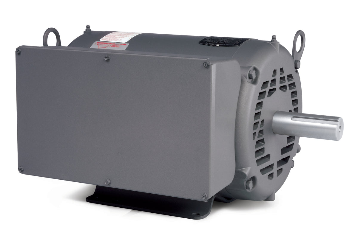 Baldor-Reliance single-phase open enclosure electric motor, rigid base