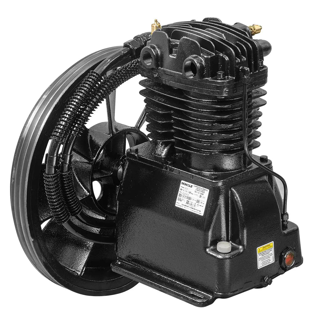 Schulz MSL40MAX 10 HP two-stage cast iron air compressor pump
