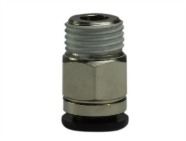 Brass push to connect male NPT adapter fitting