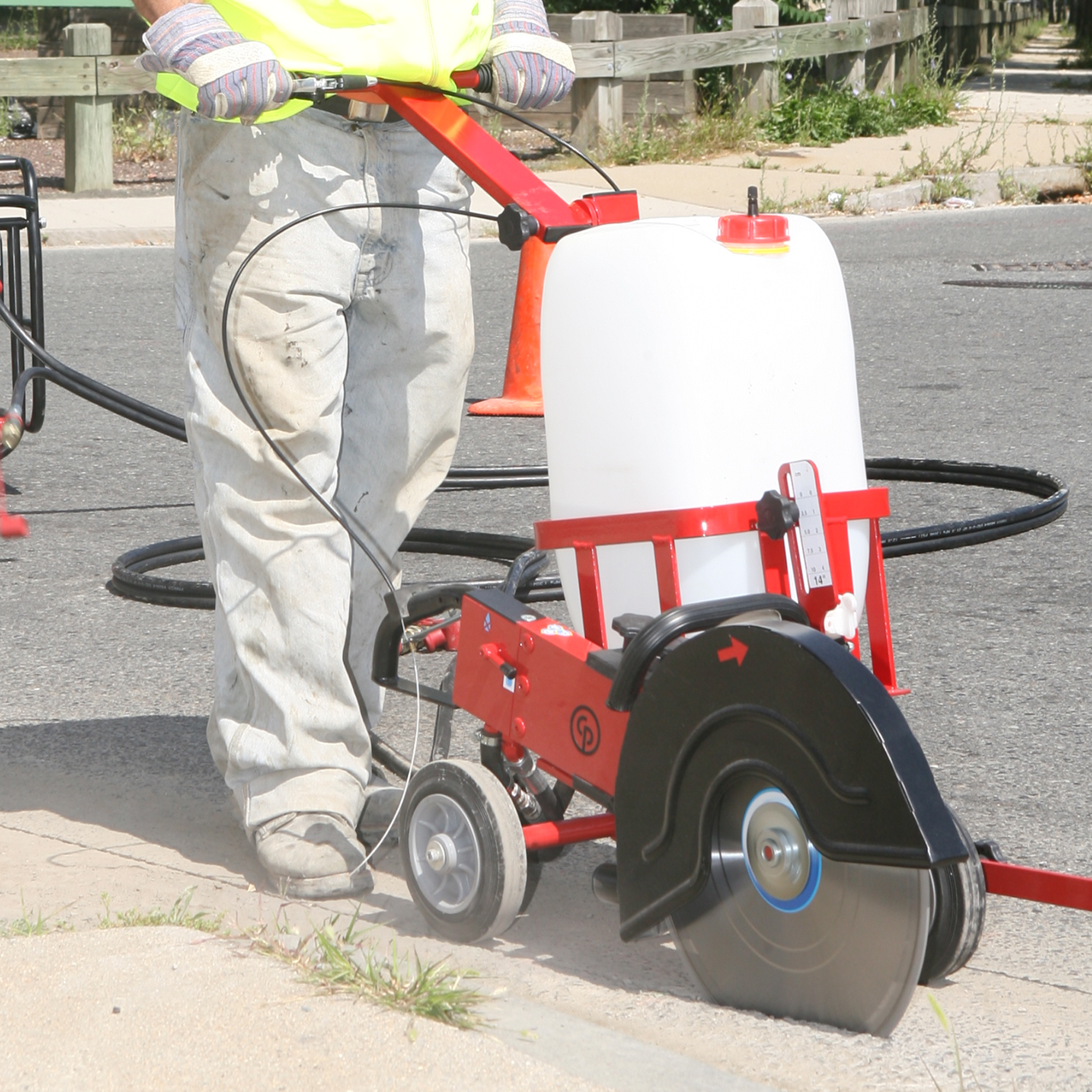 Chicago Pneumatic CART-SAW Cut-Off Saw Cart with Water Tank