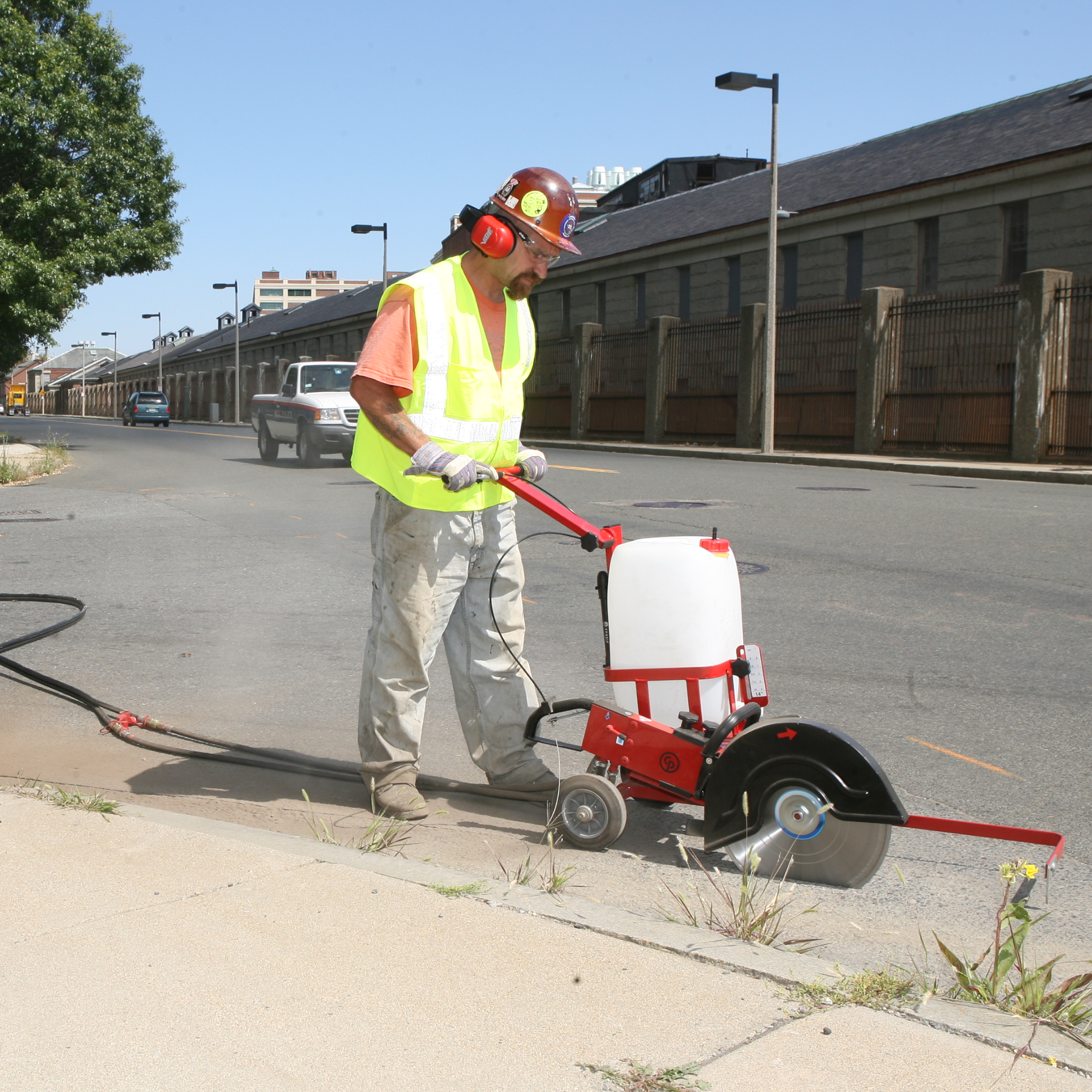 Chicago Pneumatic CART-SAW Cut-Off Saw Cart with Water Tank