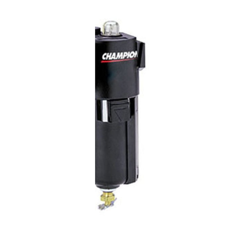 Champion CL Series compressed air line lubricator with metal bowl, sight dome and drain