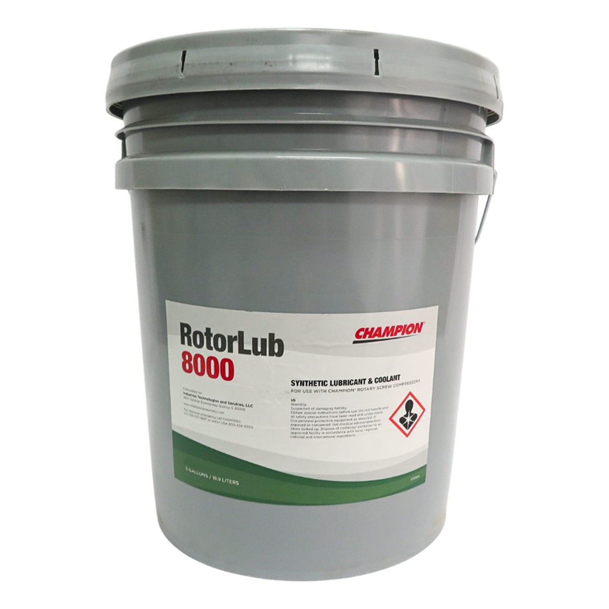 Champion RotorLub 8000 Rotary Compressor Lubricant - 5-Gallon Pail