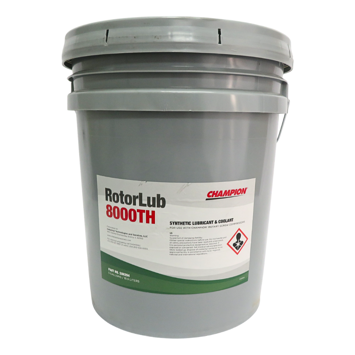 Champion RotorLub 8000TH Rotary Compressor Lubricant - 5-Gallon Pail